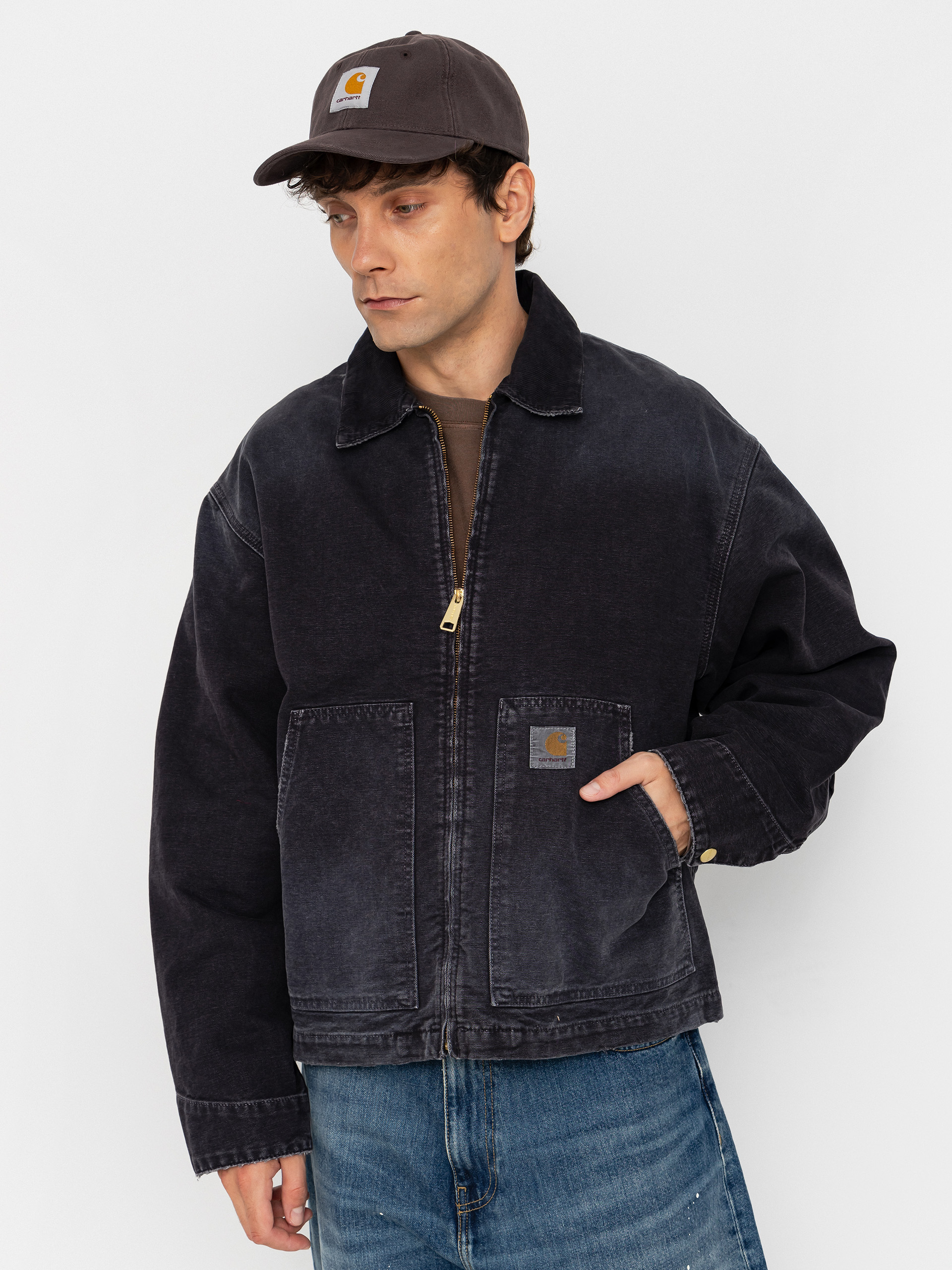Bunda Carhartt WIP OG Arcan (black/black)