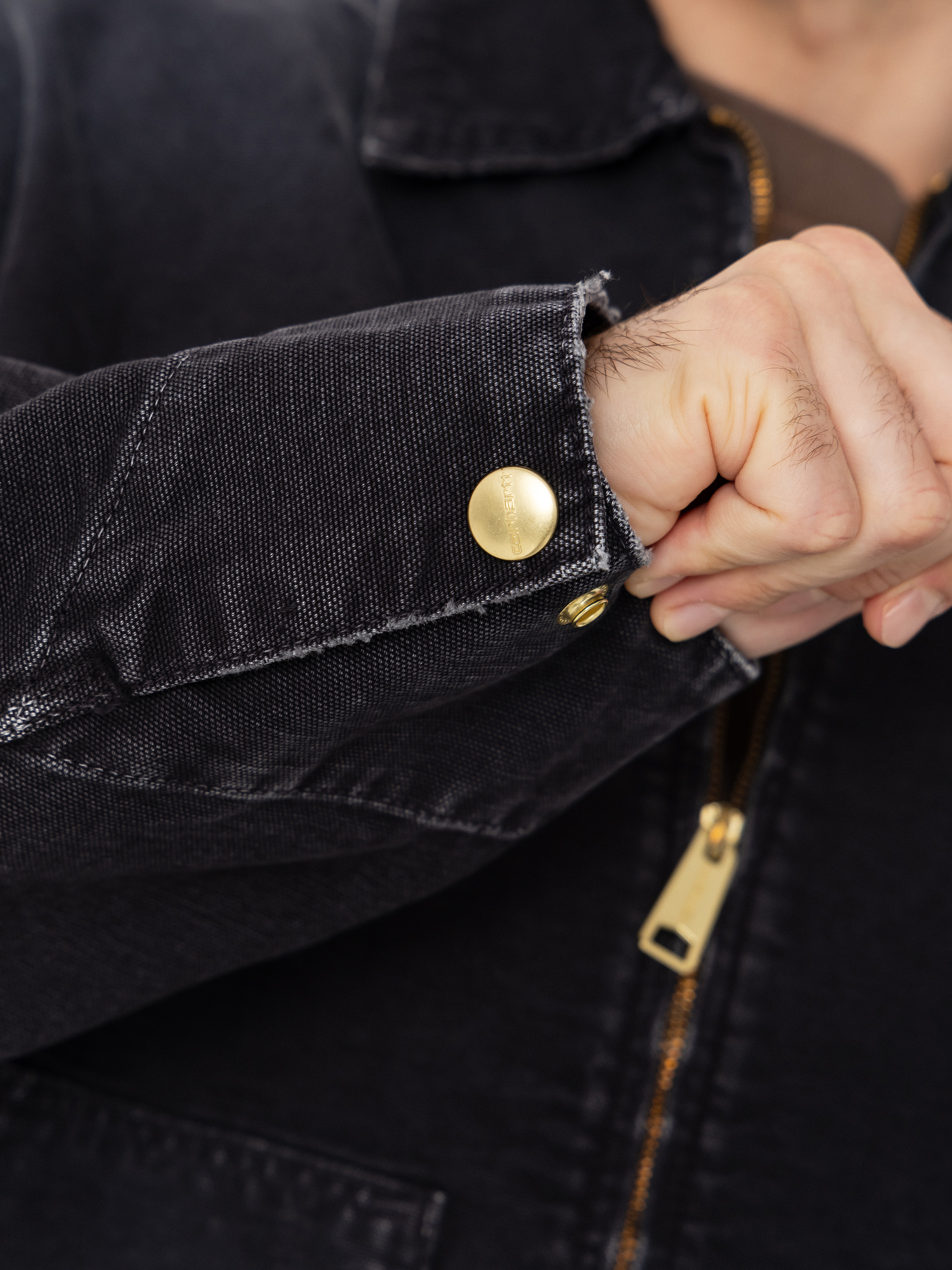 Bunda Carhartt WIP OG Arcan (black/black)