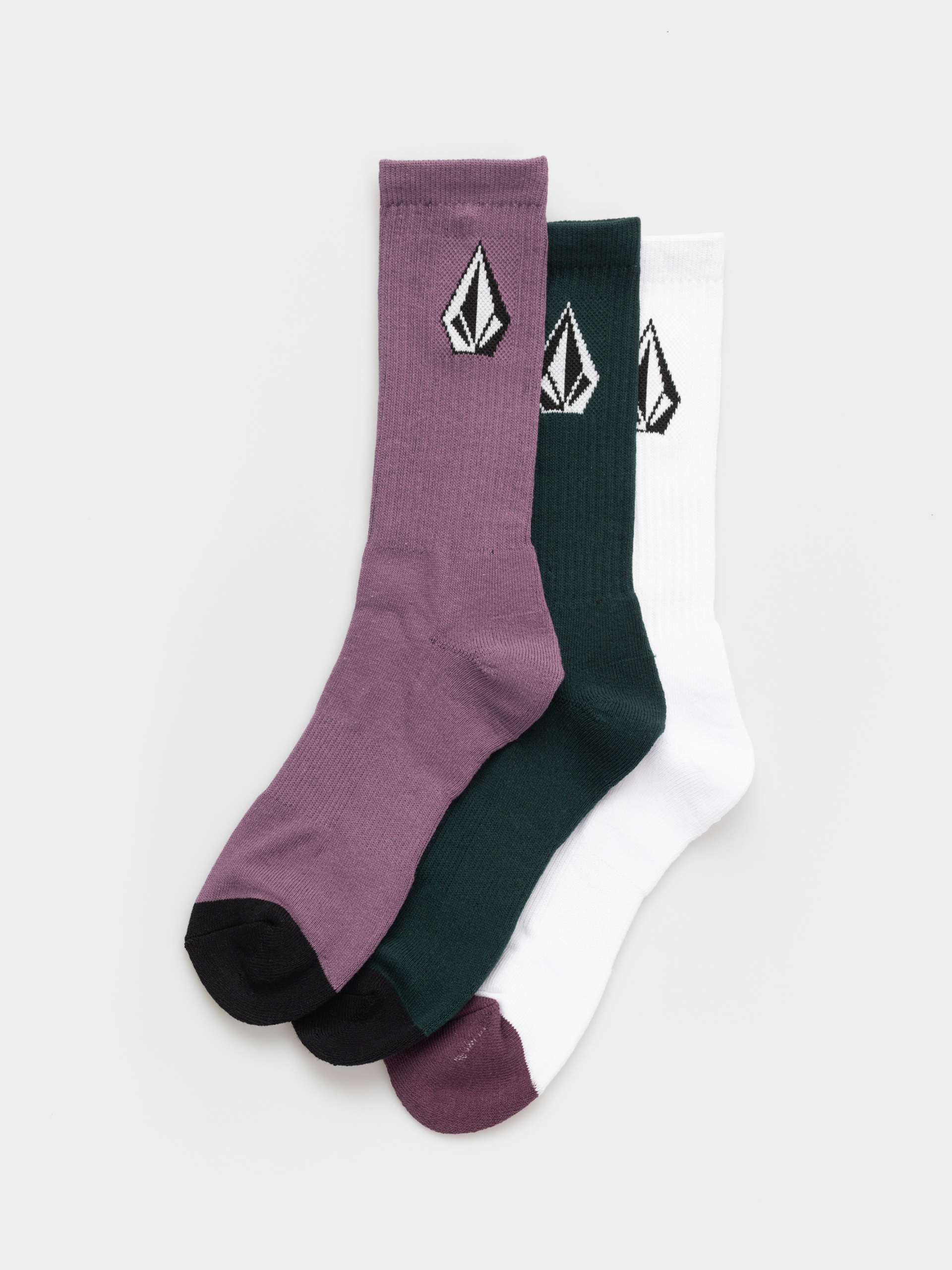 Ponožky Volcom Full Stone Mix 3Pk (multi)