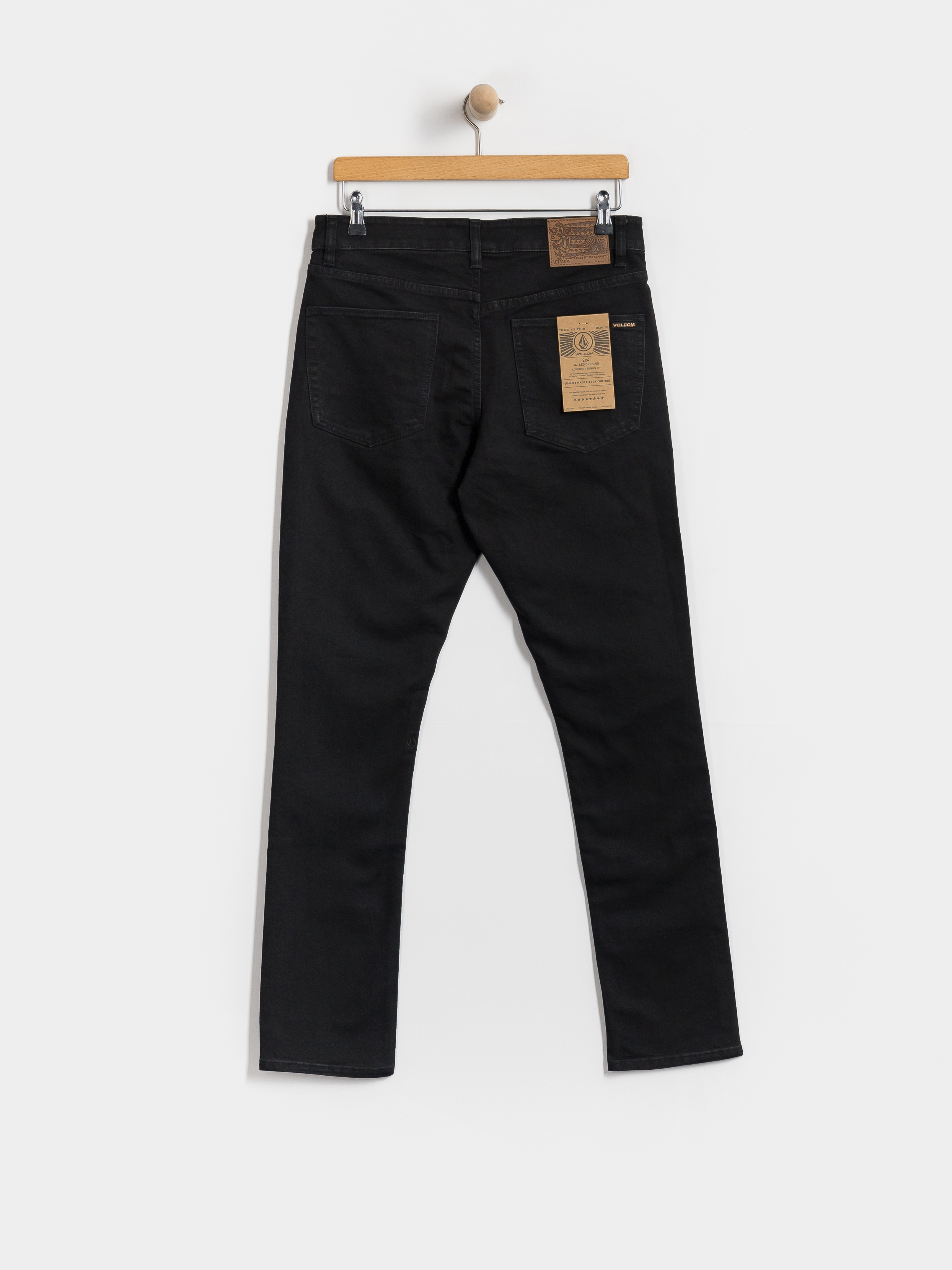 Nohavice Volcom 2X4 (black out)