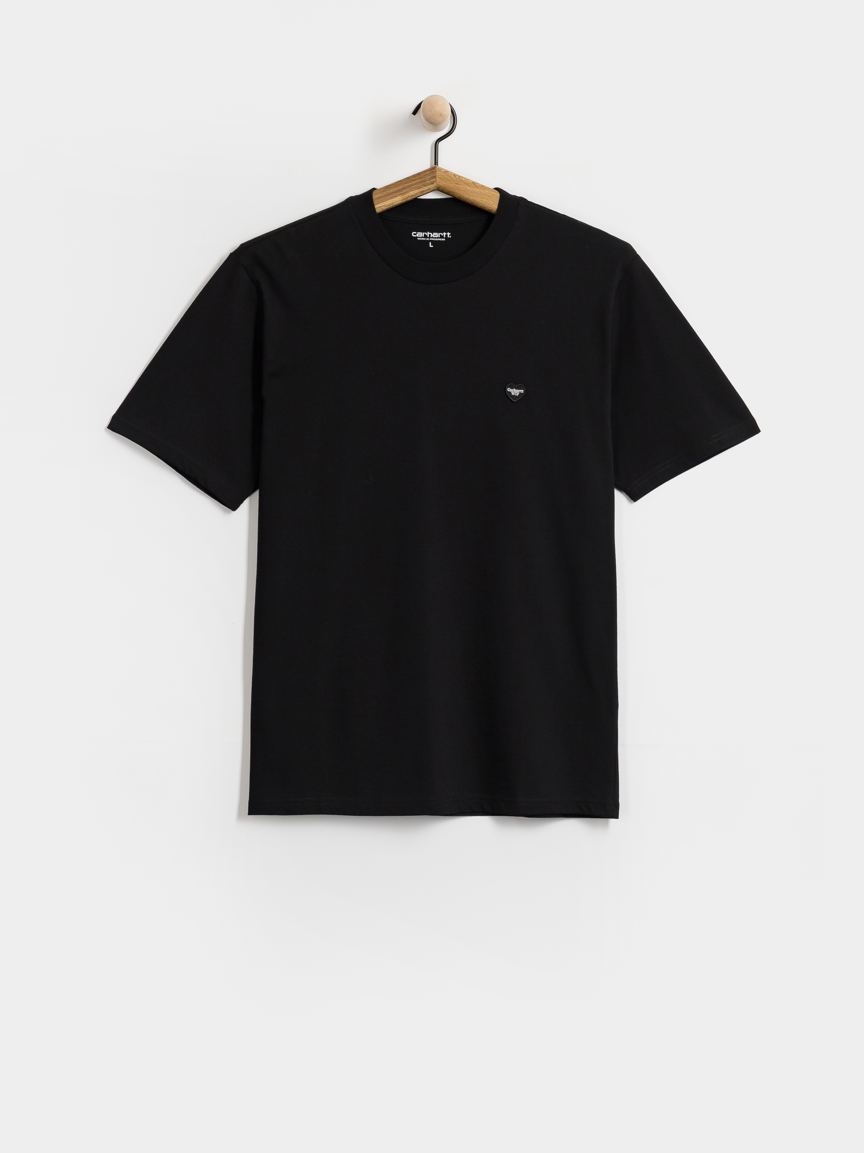 Tričko Carhartt WIP Small Heart (black/black)