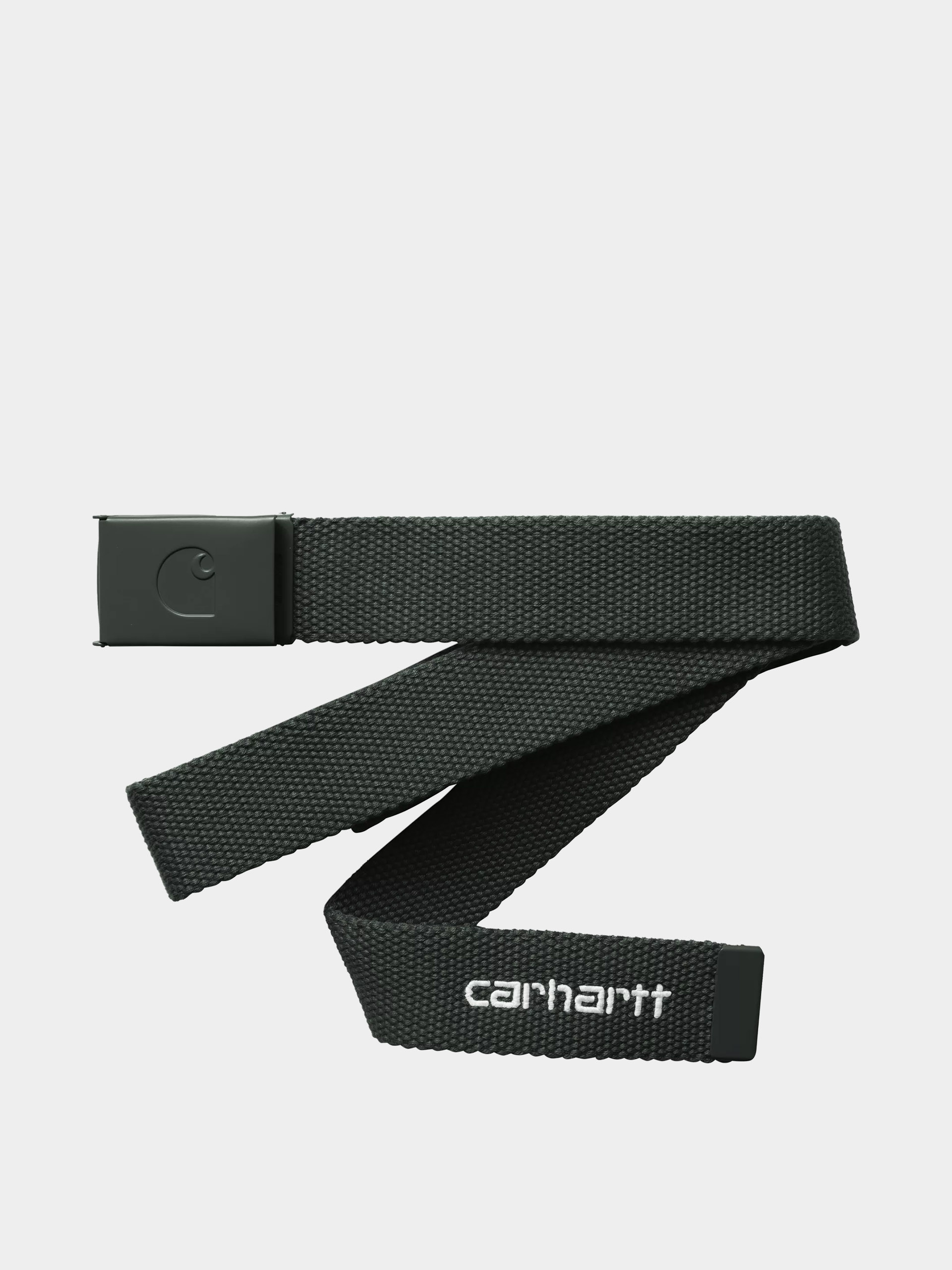 Opasok Carhartt WIP C Logo Tonal (raven/white)