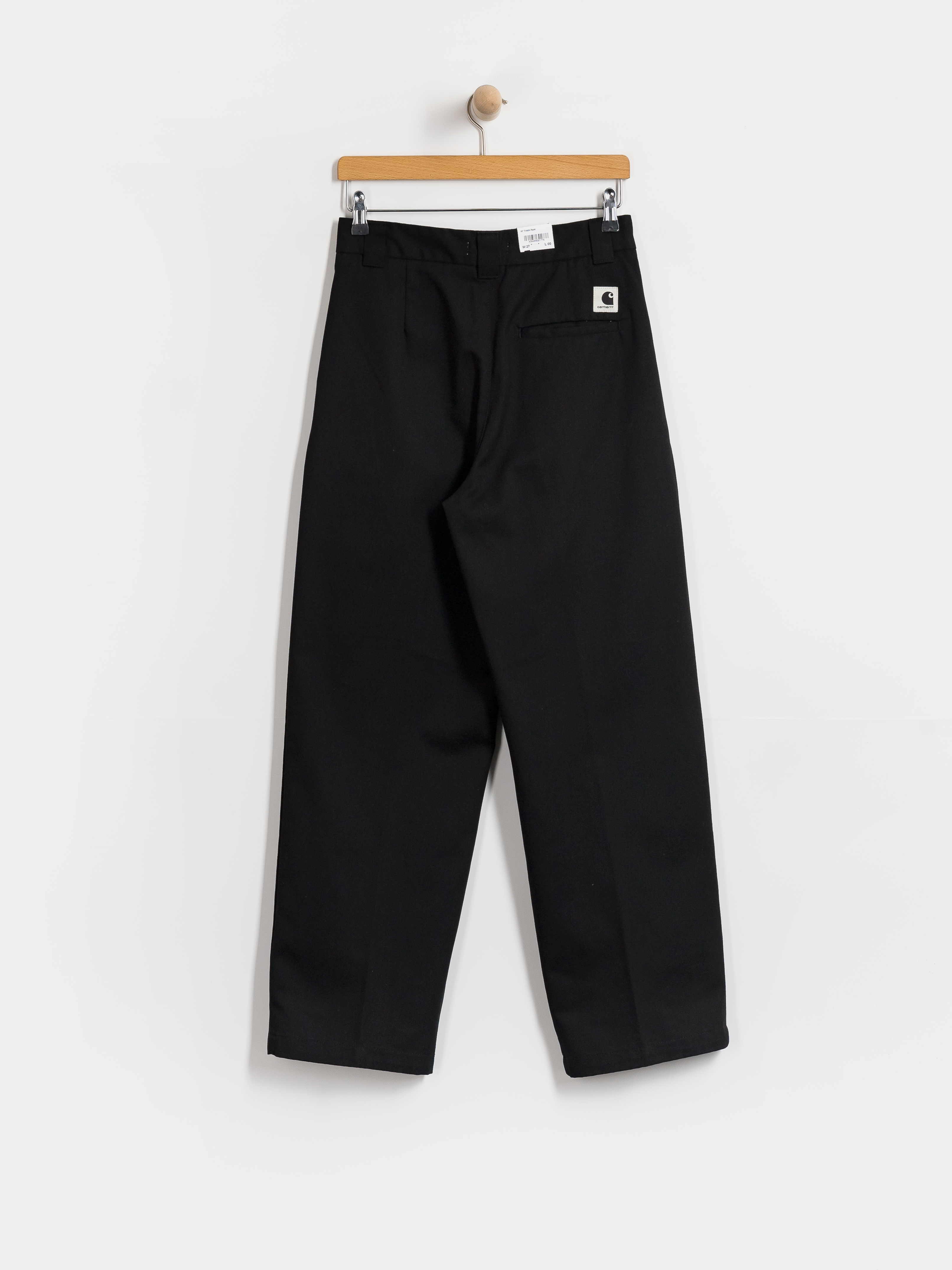 Nohavice Carhartt WIP Tristin Wmn (black/rinsed)