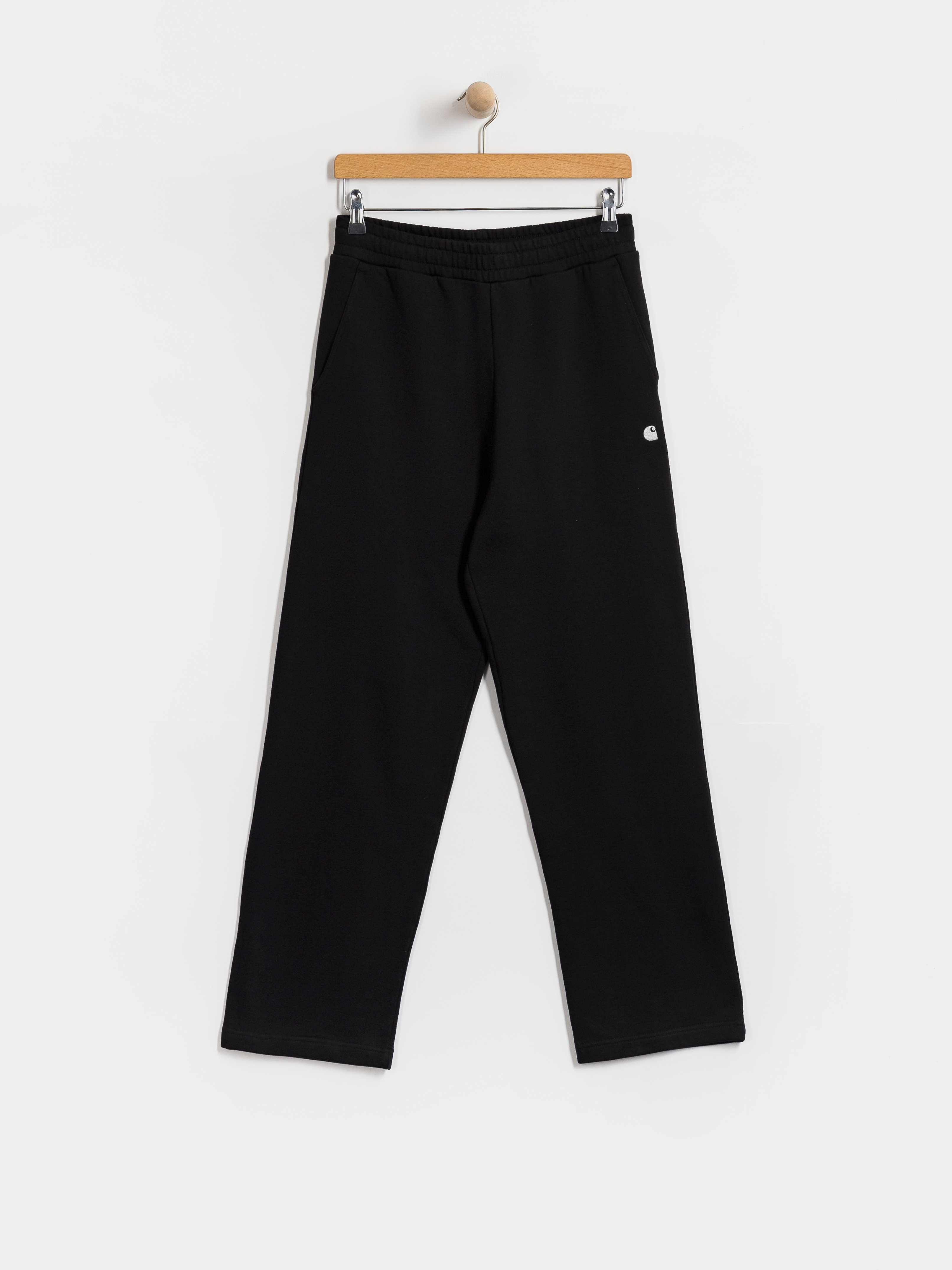 Nohavice Carhartt WIP Cassie Wmn (black/silver)