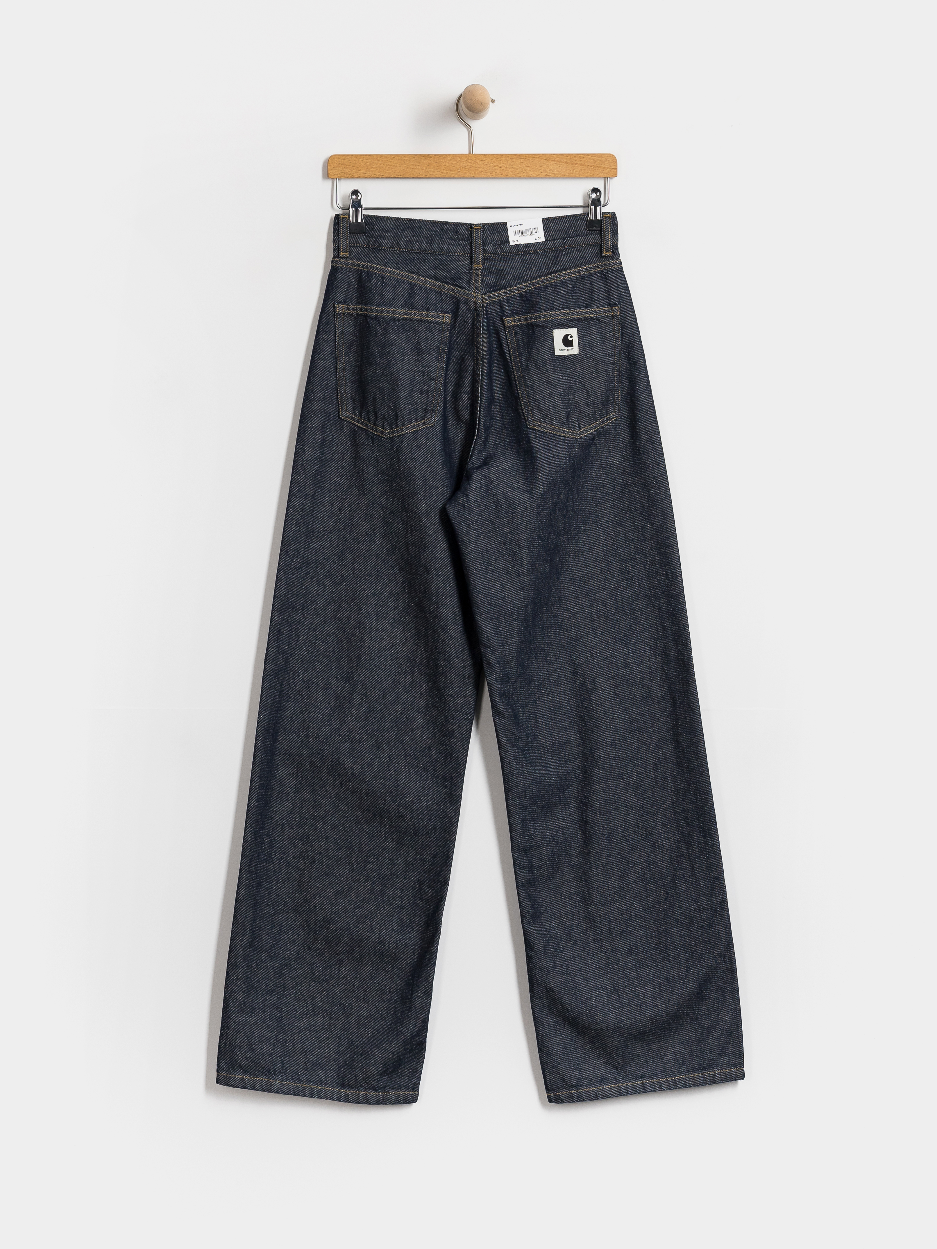 Nohavice Carhartt WIP Jane Wmn (blue/rinsed)