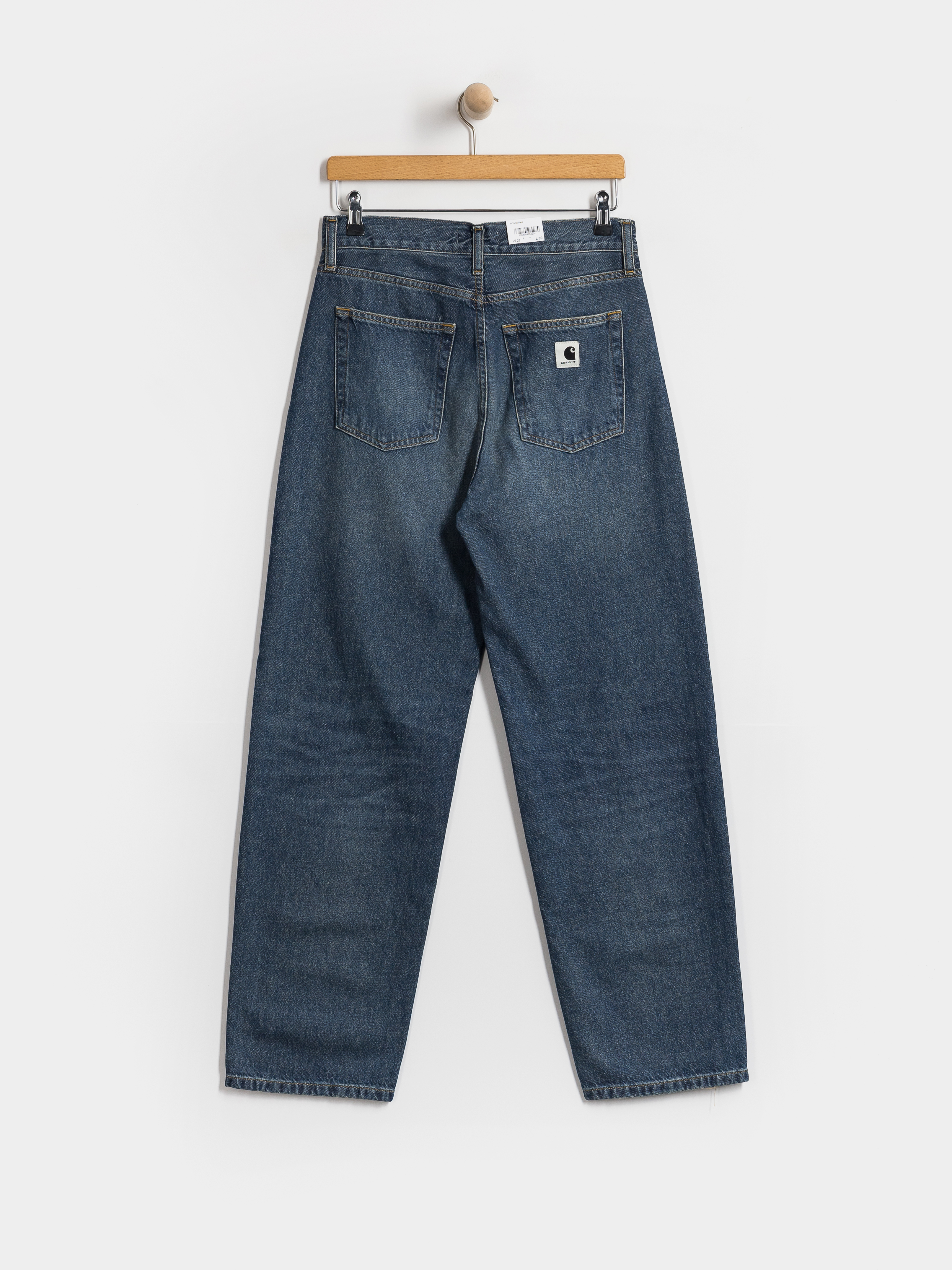 Nohavice Carhartt WIP Arin Wmn (blue/dark used wash)