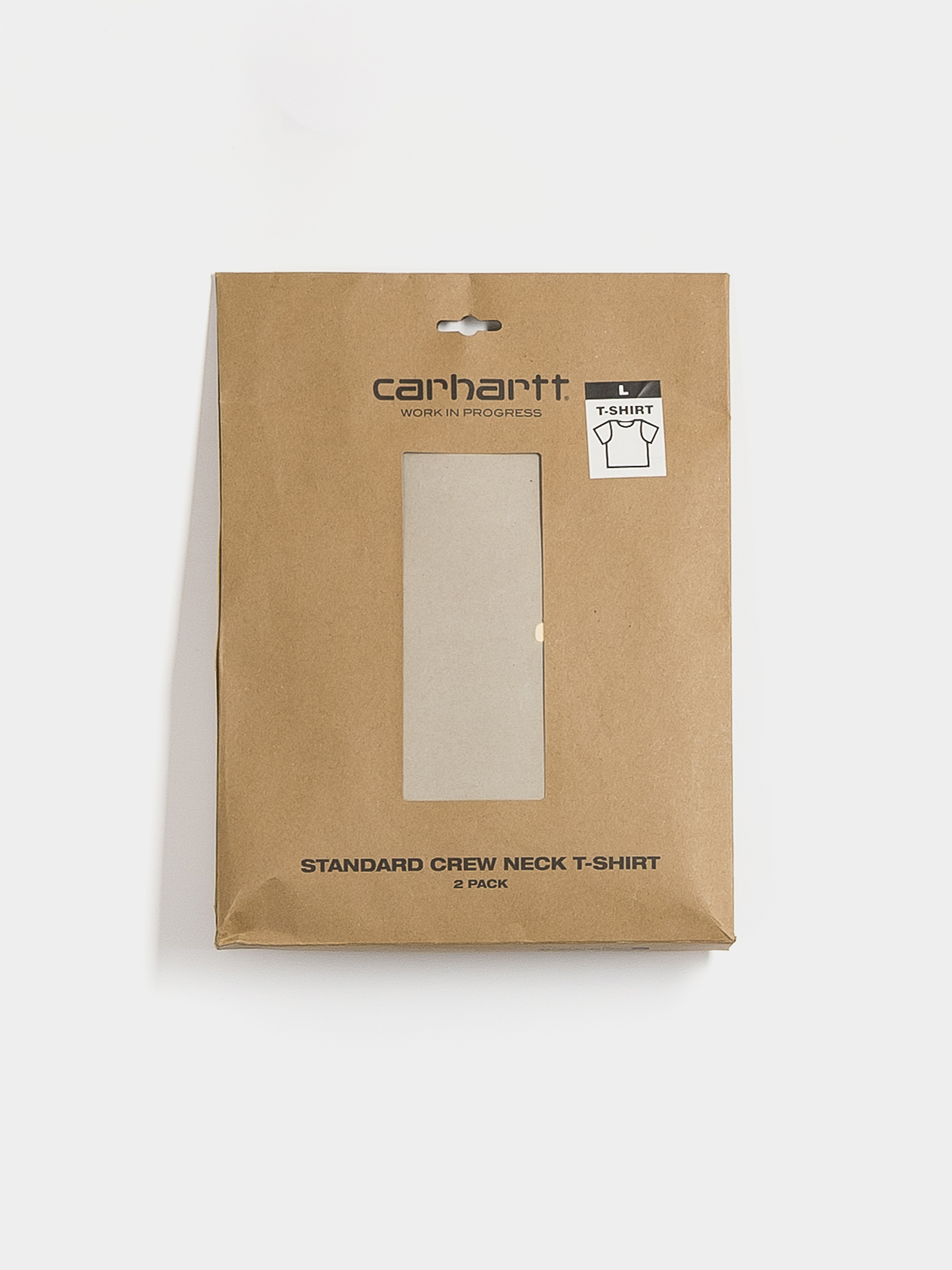 Tričko Carhartt WIP Standard 2 pack (grey heather/grey heather)