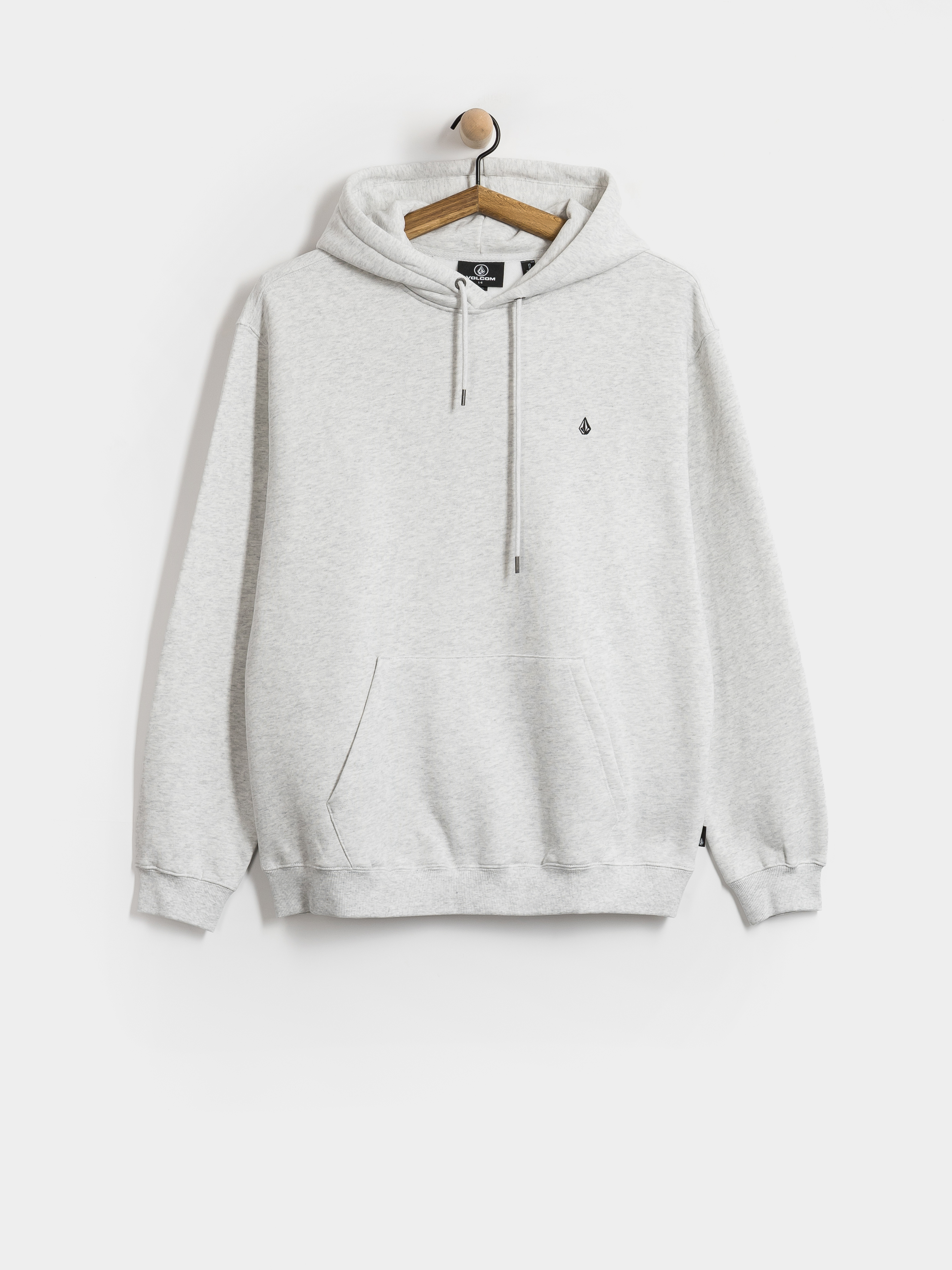 Mikina s kapucu0148ou Volcom Single Stone HD (bone heather)