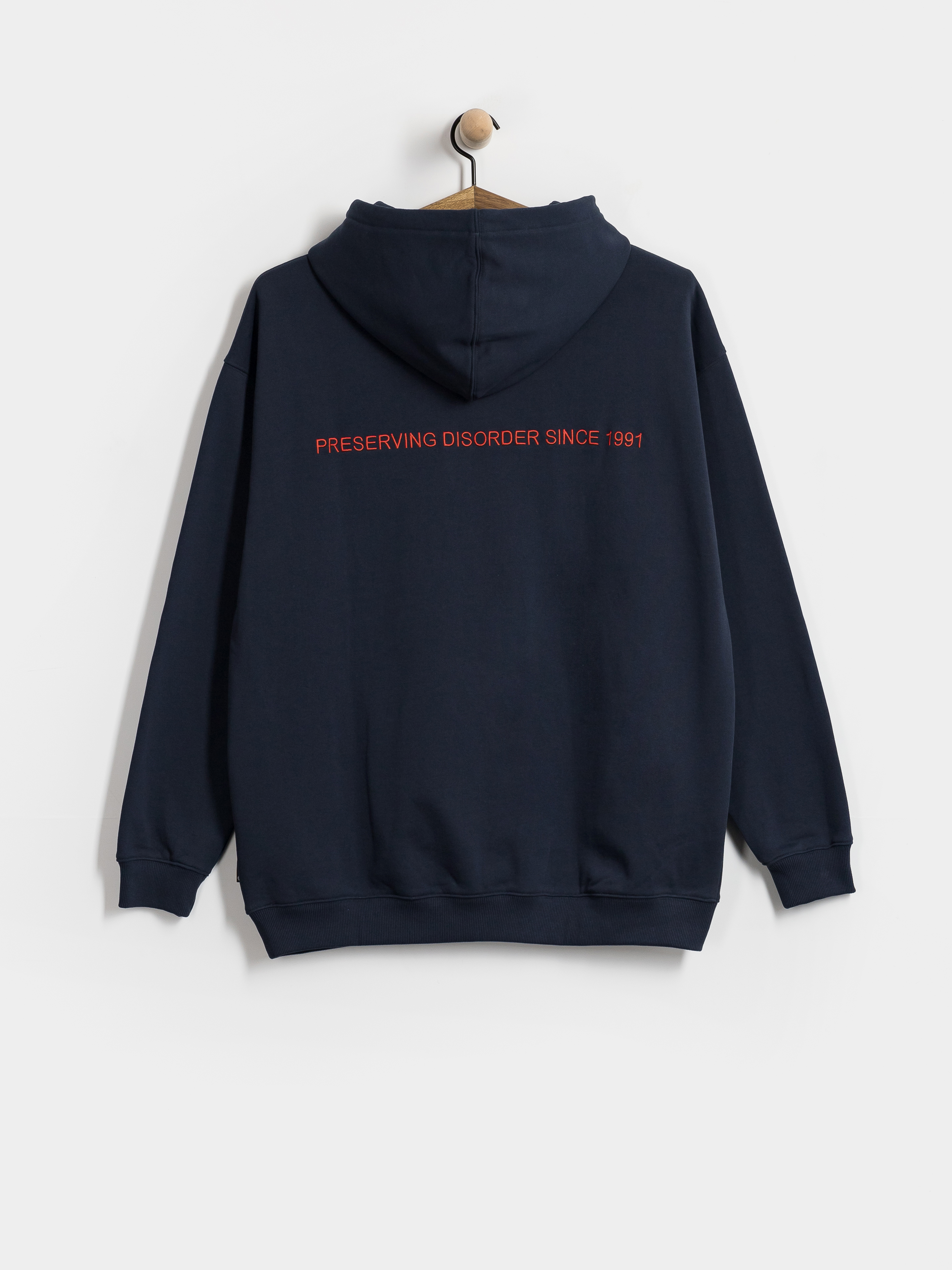 Mikina s kapucňou Volcom Fa Carrau HD (marine)
