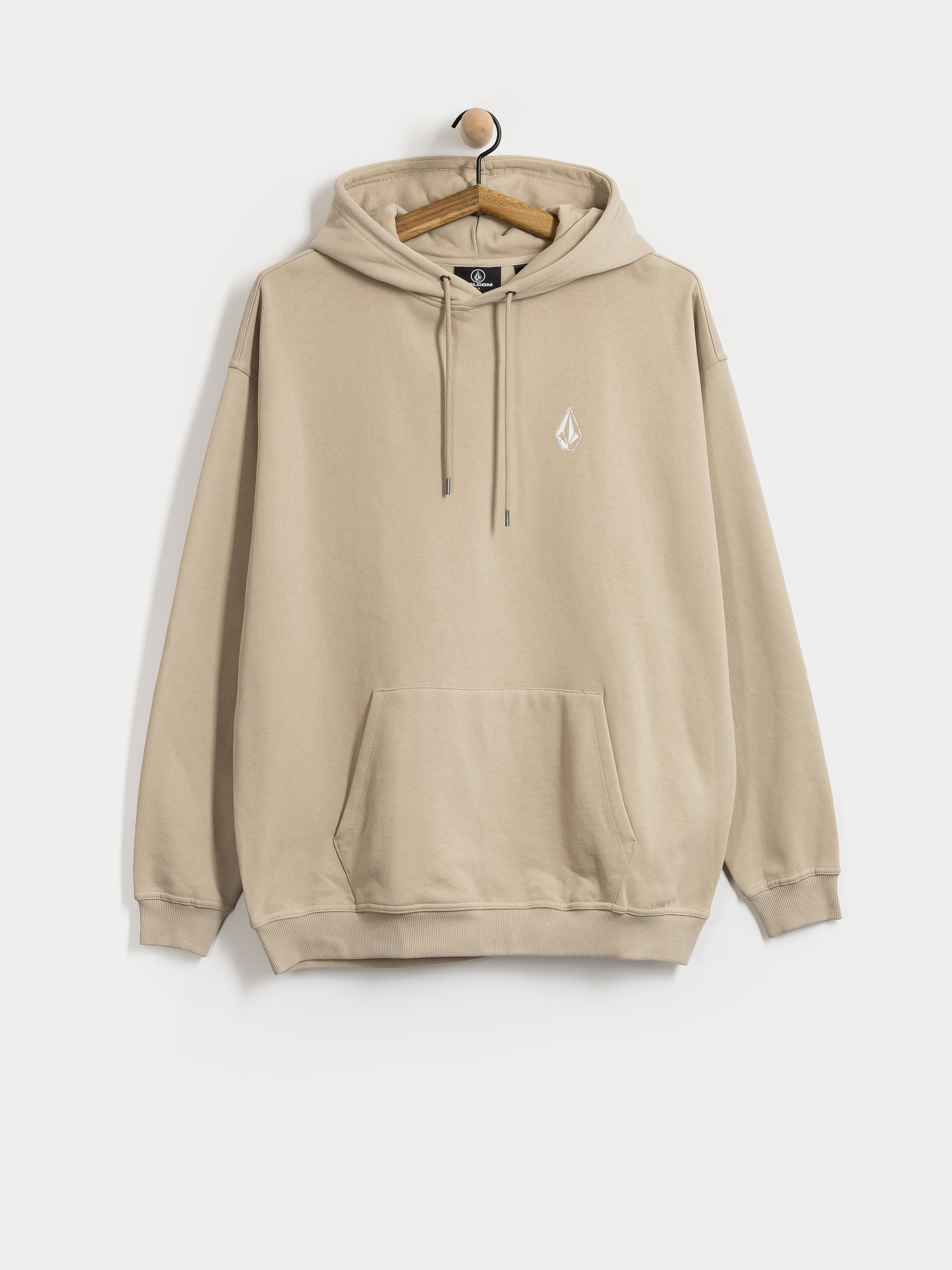 Mikina s kapucňou Volcom Skidder HD (light khaki)