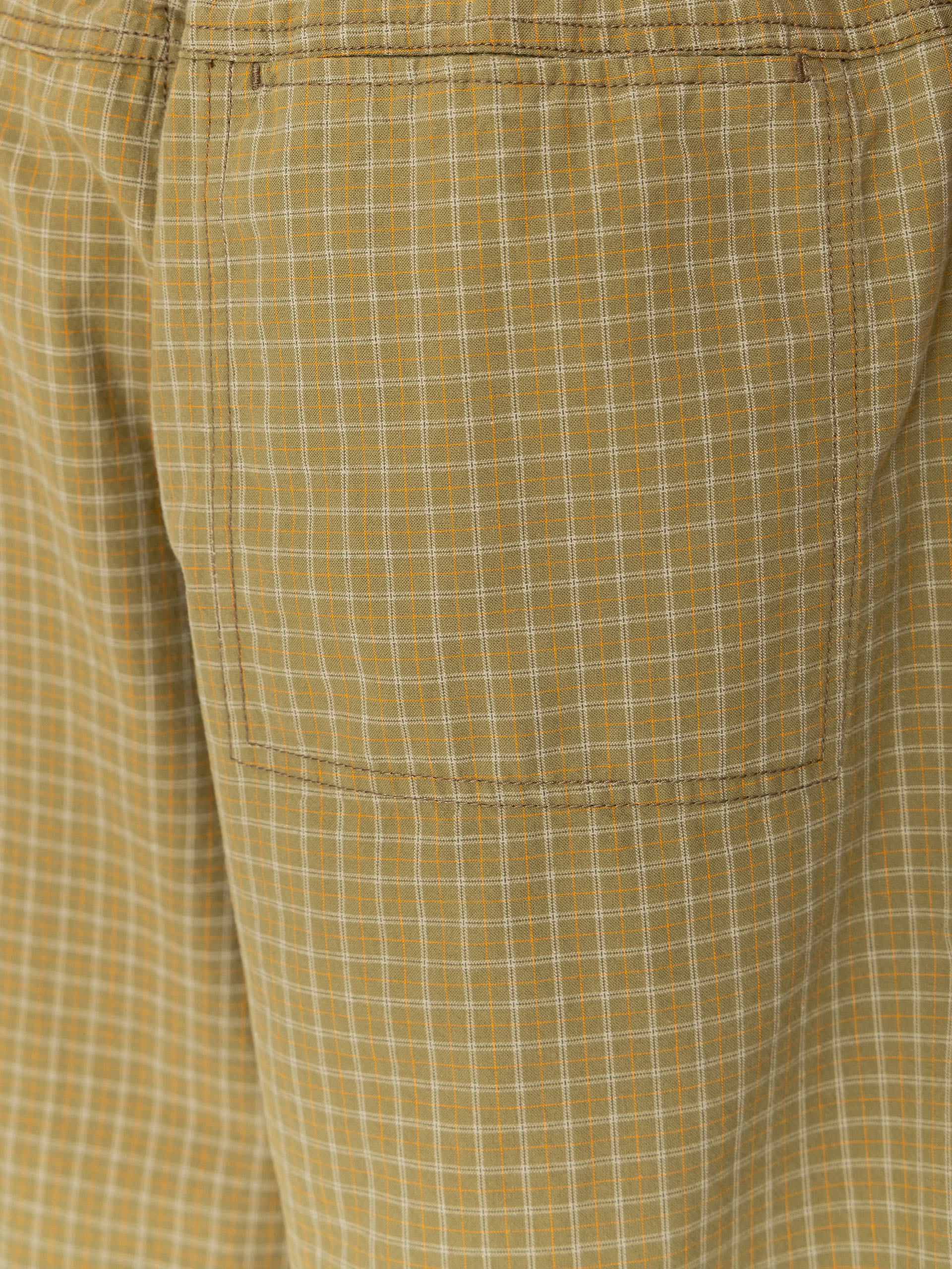 Kraťasy Polar Skate Hike Cotton (olive check)