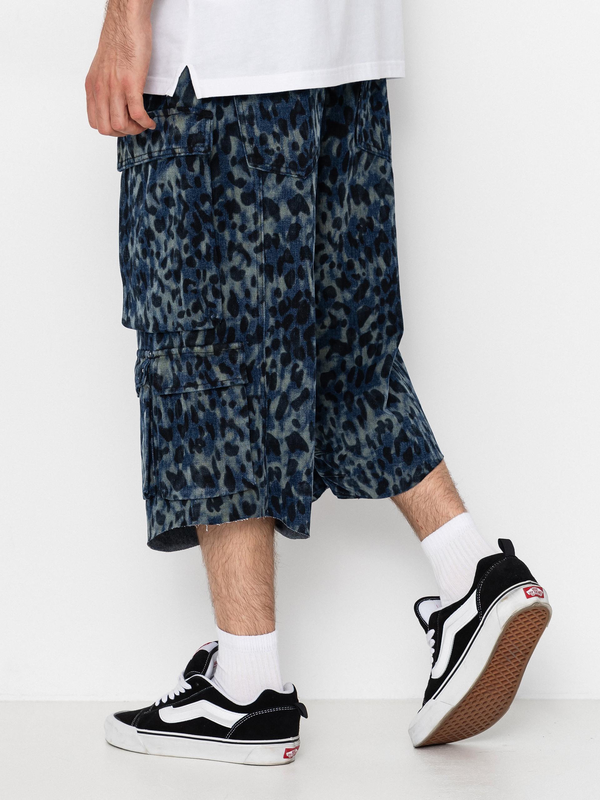 Kraťasy Wasted Paris Cheetah Grant (blue camo)
