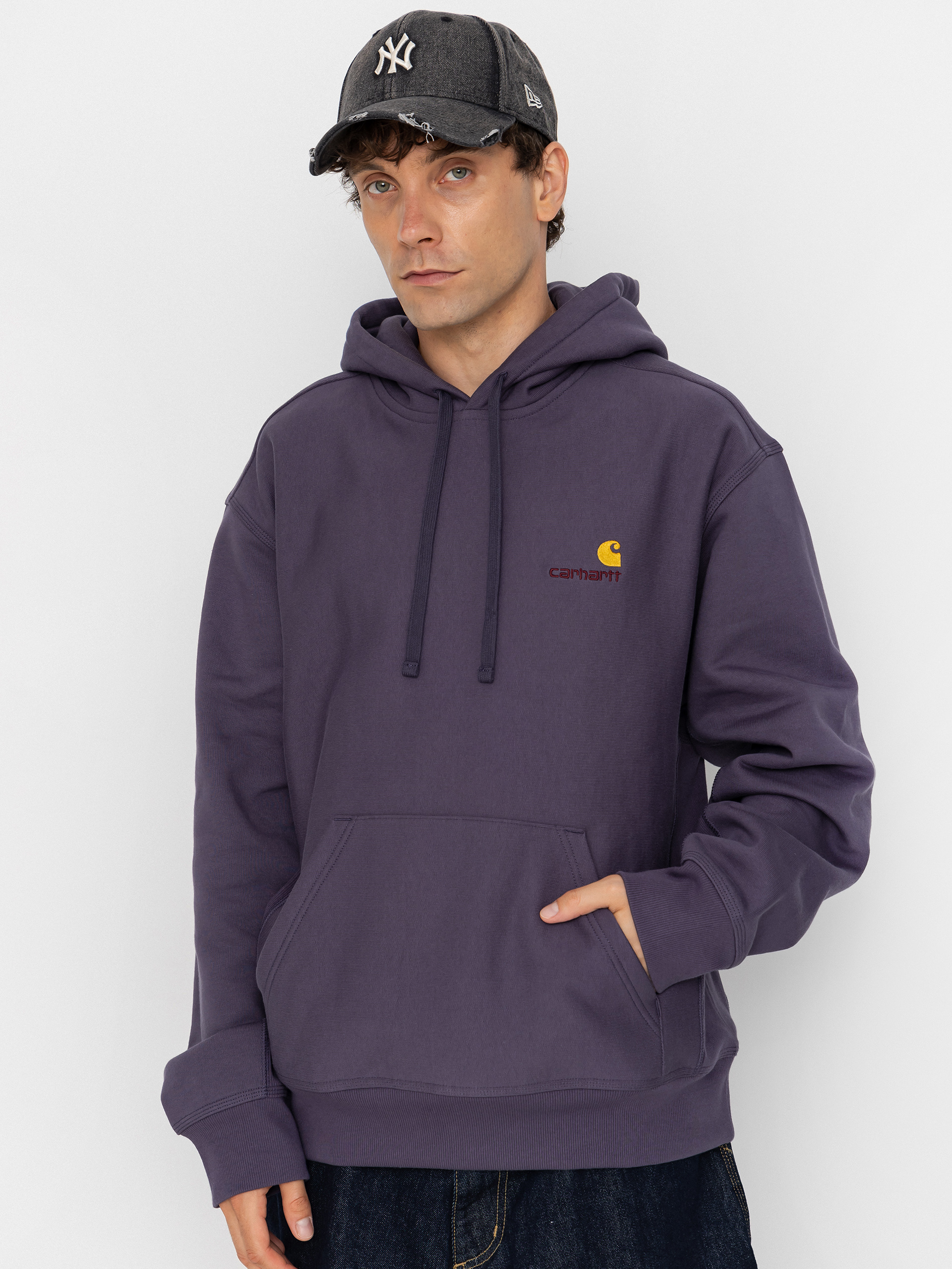 Mikina s kapucňou Carhartt WIP American Script HD