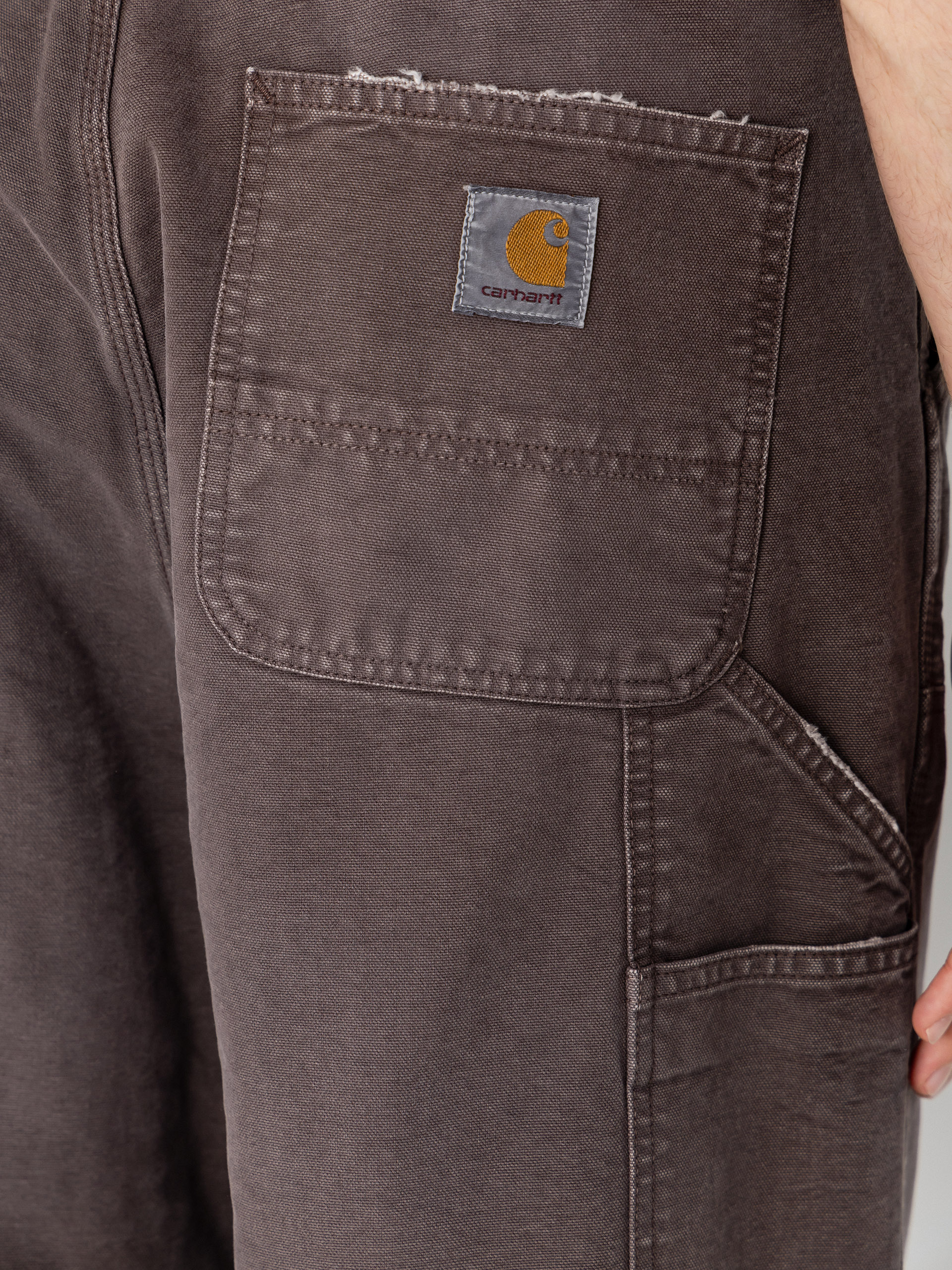 Nohavice Carhartt WIP OG Double Knee (tobacco)