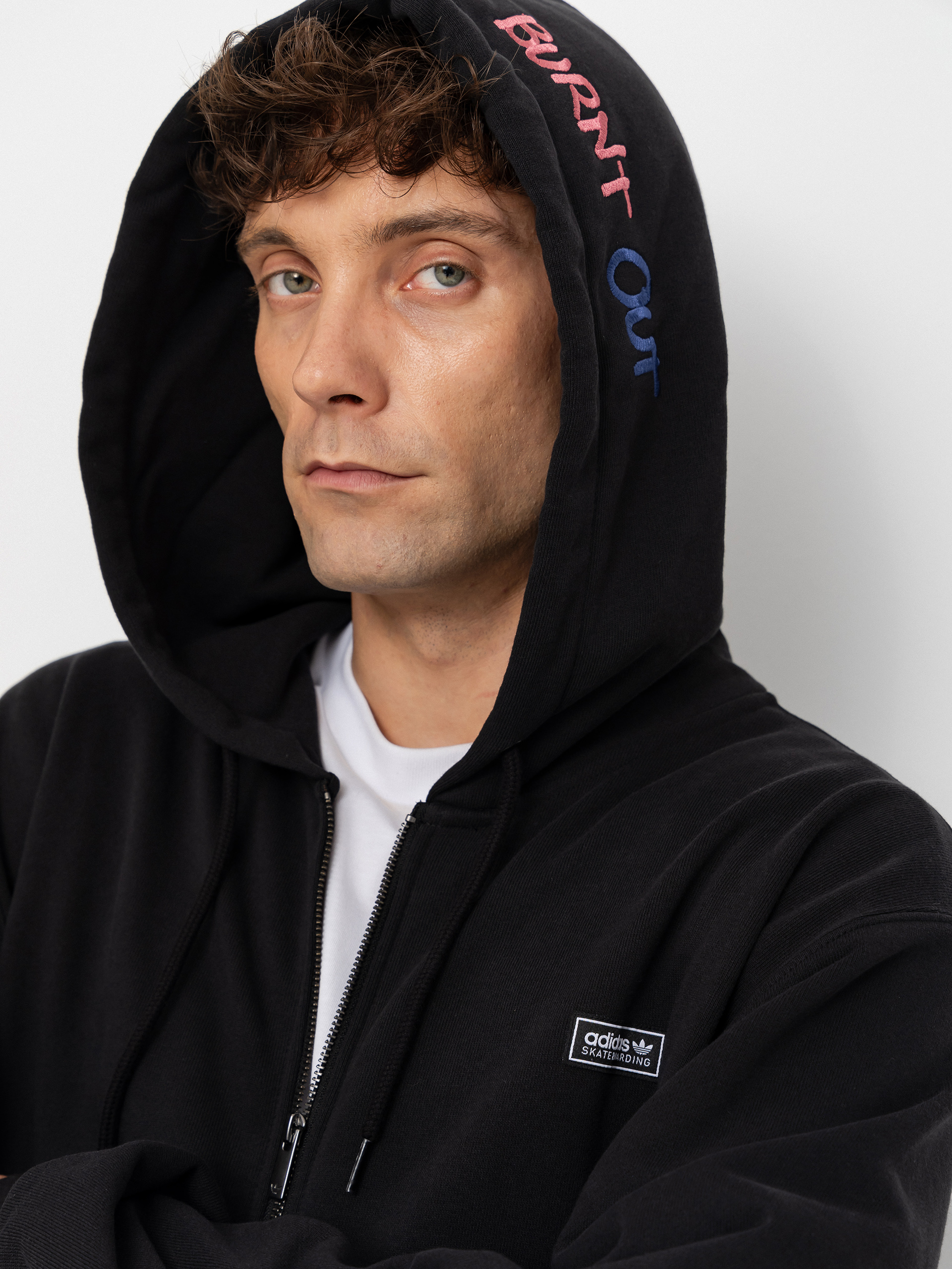 Mikina s kapucňou adidas Gonz Graph HD (black)
