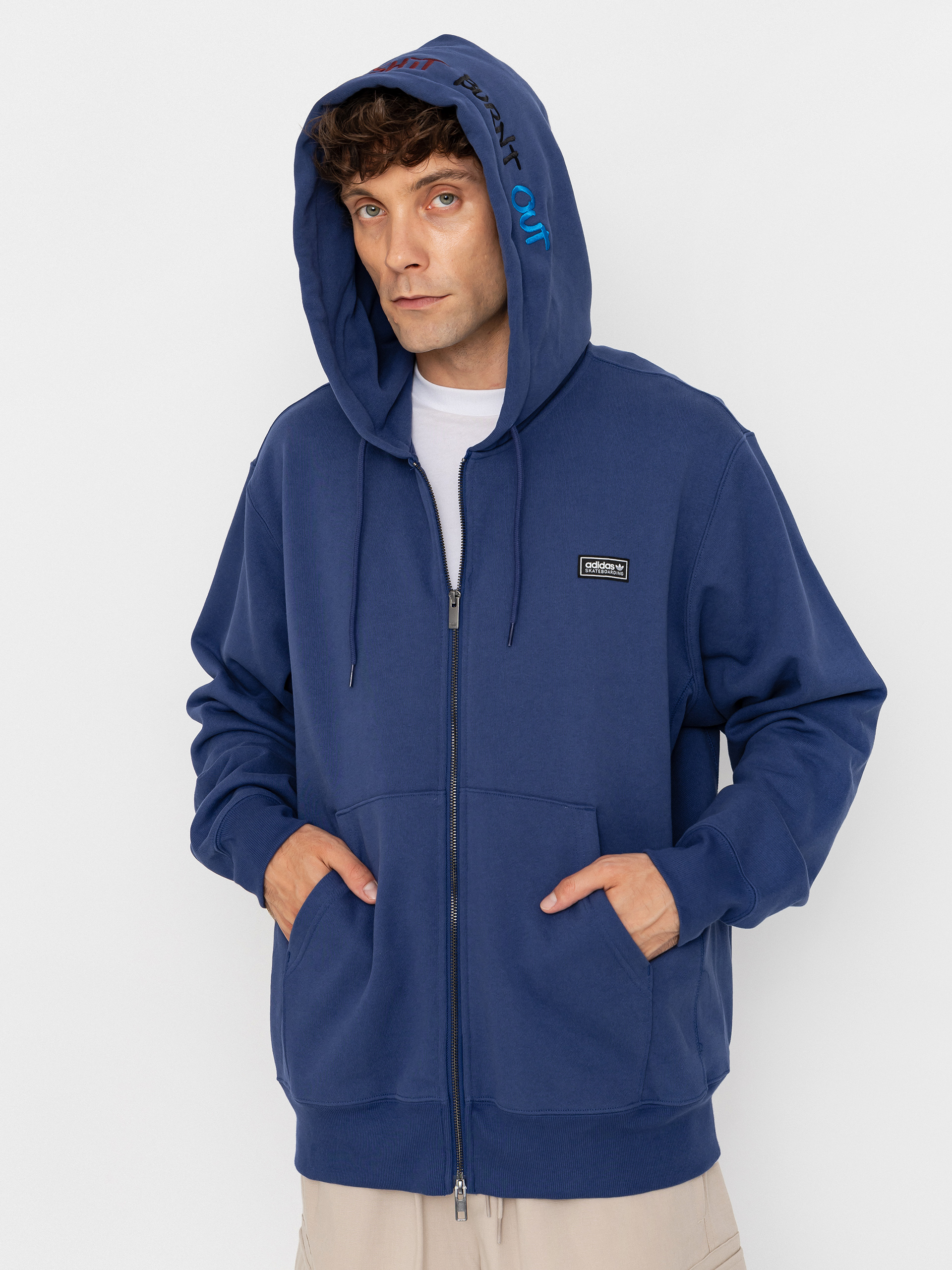 Mikina s kapucňou adidas Gonz Graph HD (mutprp)