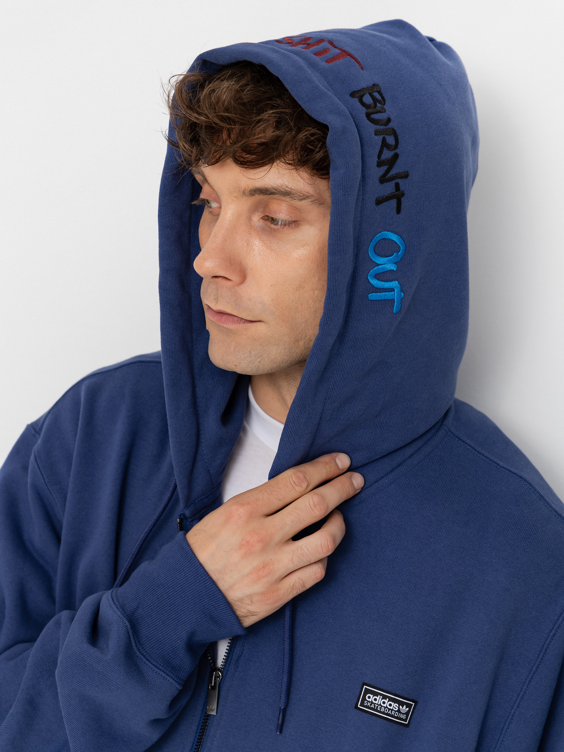 Mikina s kapucňou adidas Gonz Graph HD (mutprp)