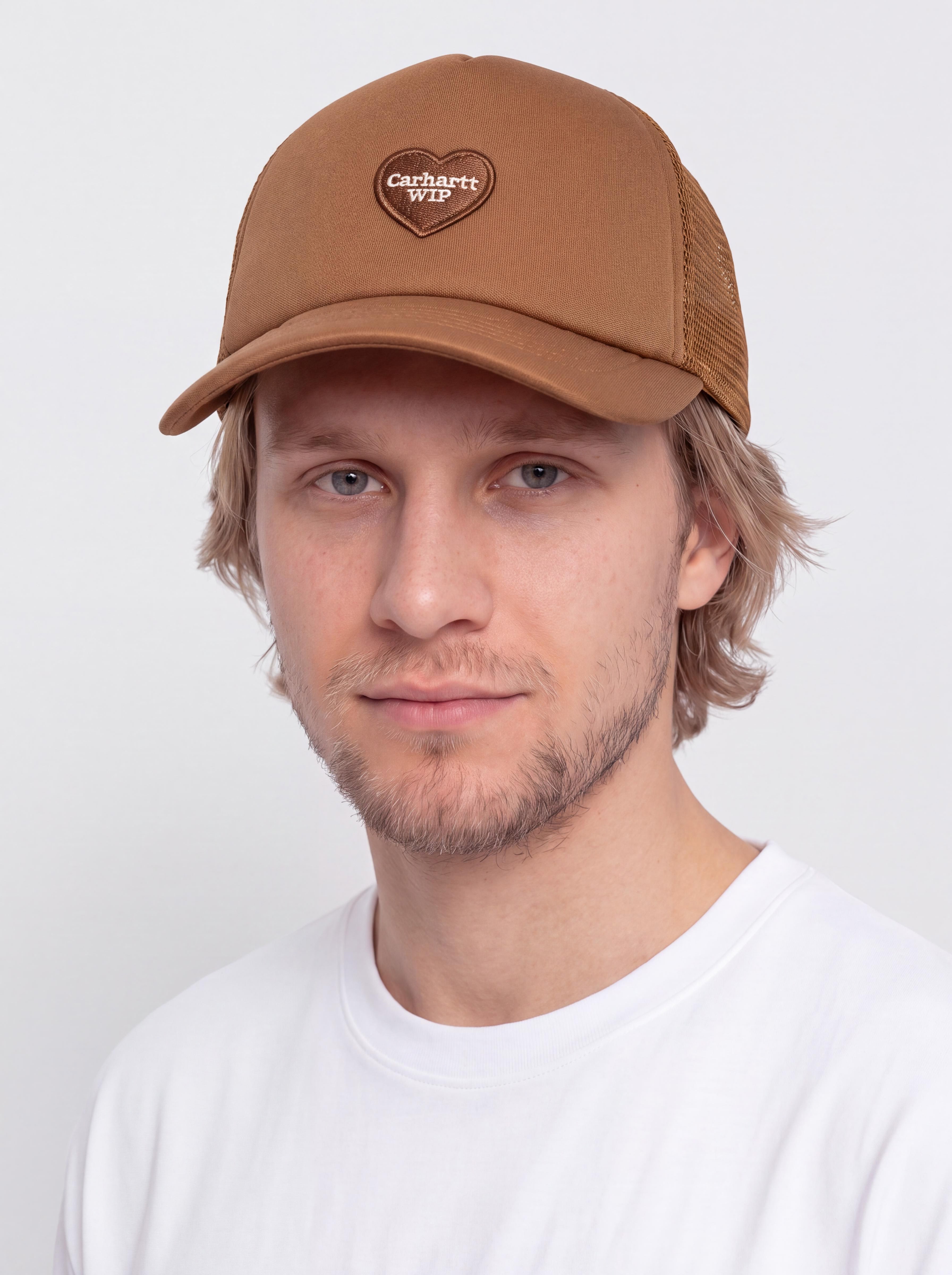 Šiltovka Carhartt WIP Heart Patch Trucker (hamilton brown)