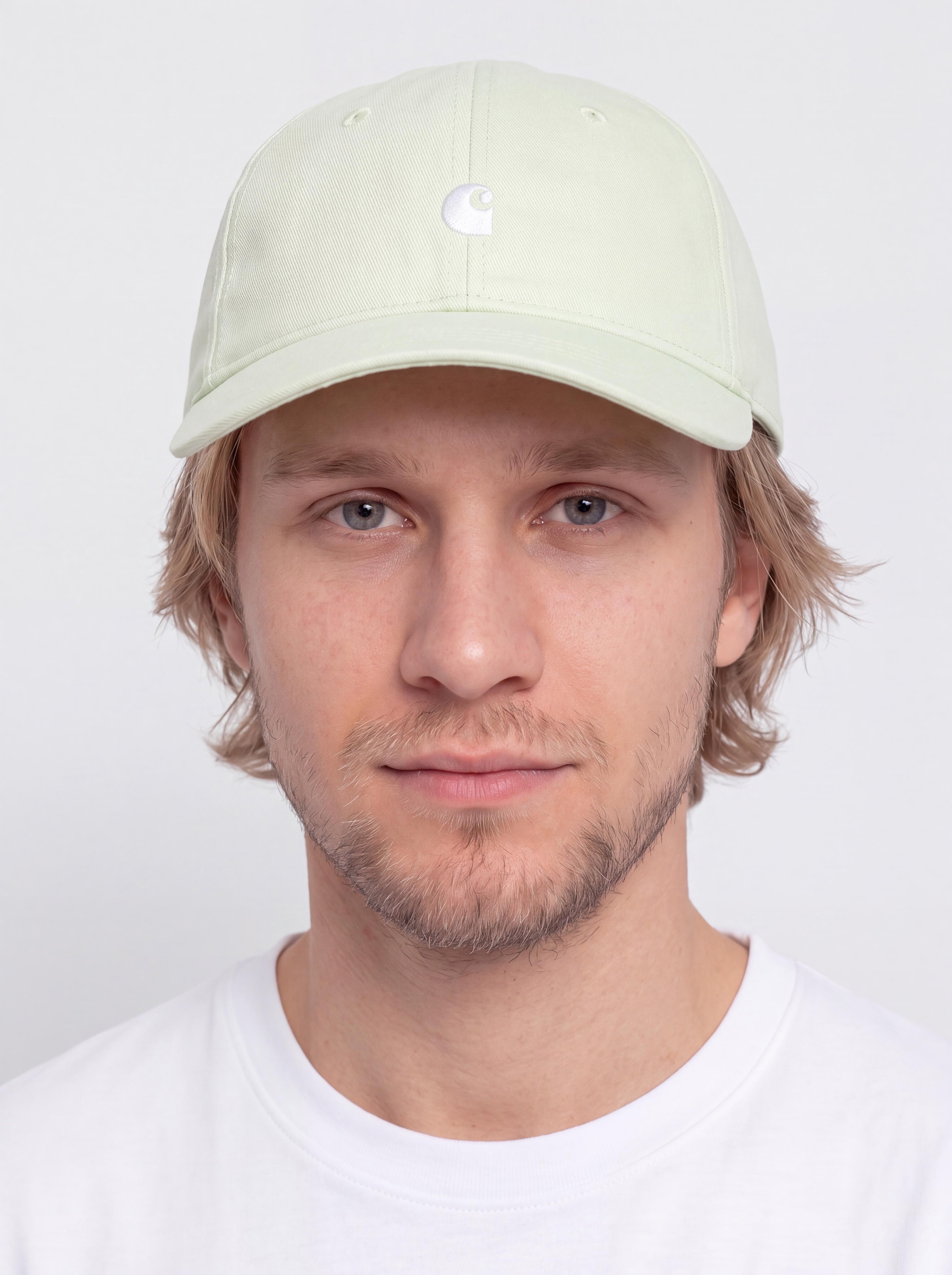 Šiltovka Carhartt WIP Madison Logo (air green/white)