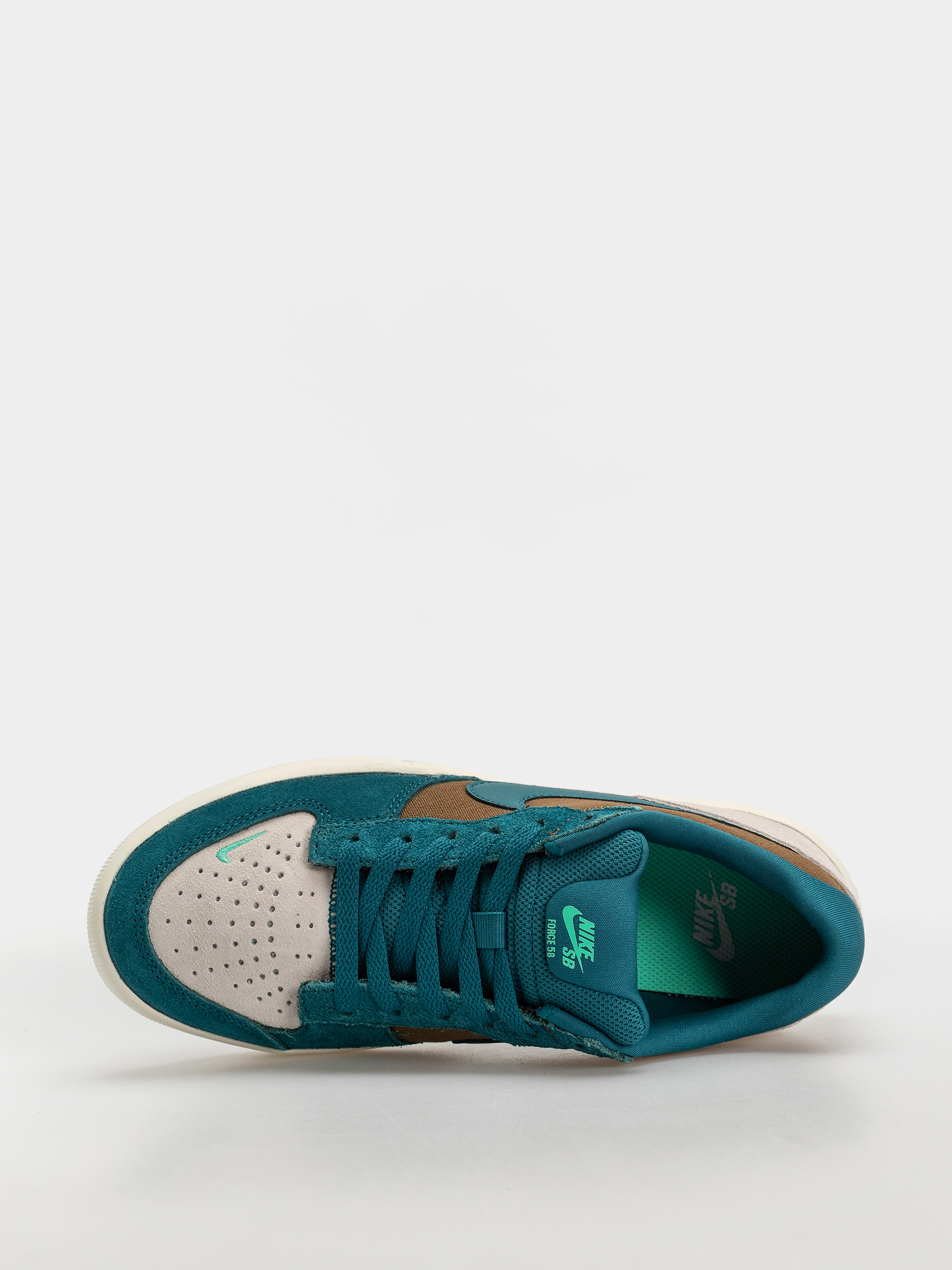 Topánky Nike SB Force 58 (mosswood brown/geode teal lt orewood brn)