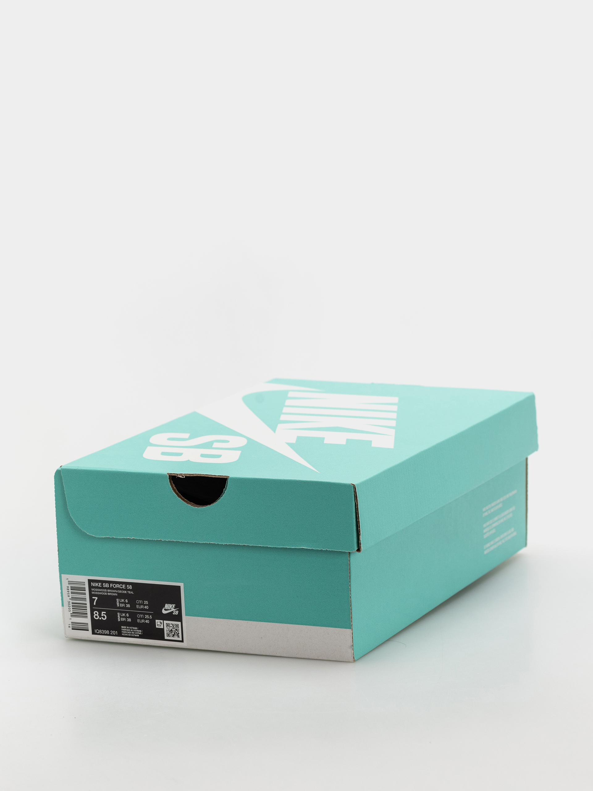 Topánky Nike SB Force 58 (mosswood brown/geode teal lt orewood brn)
