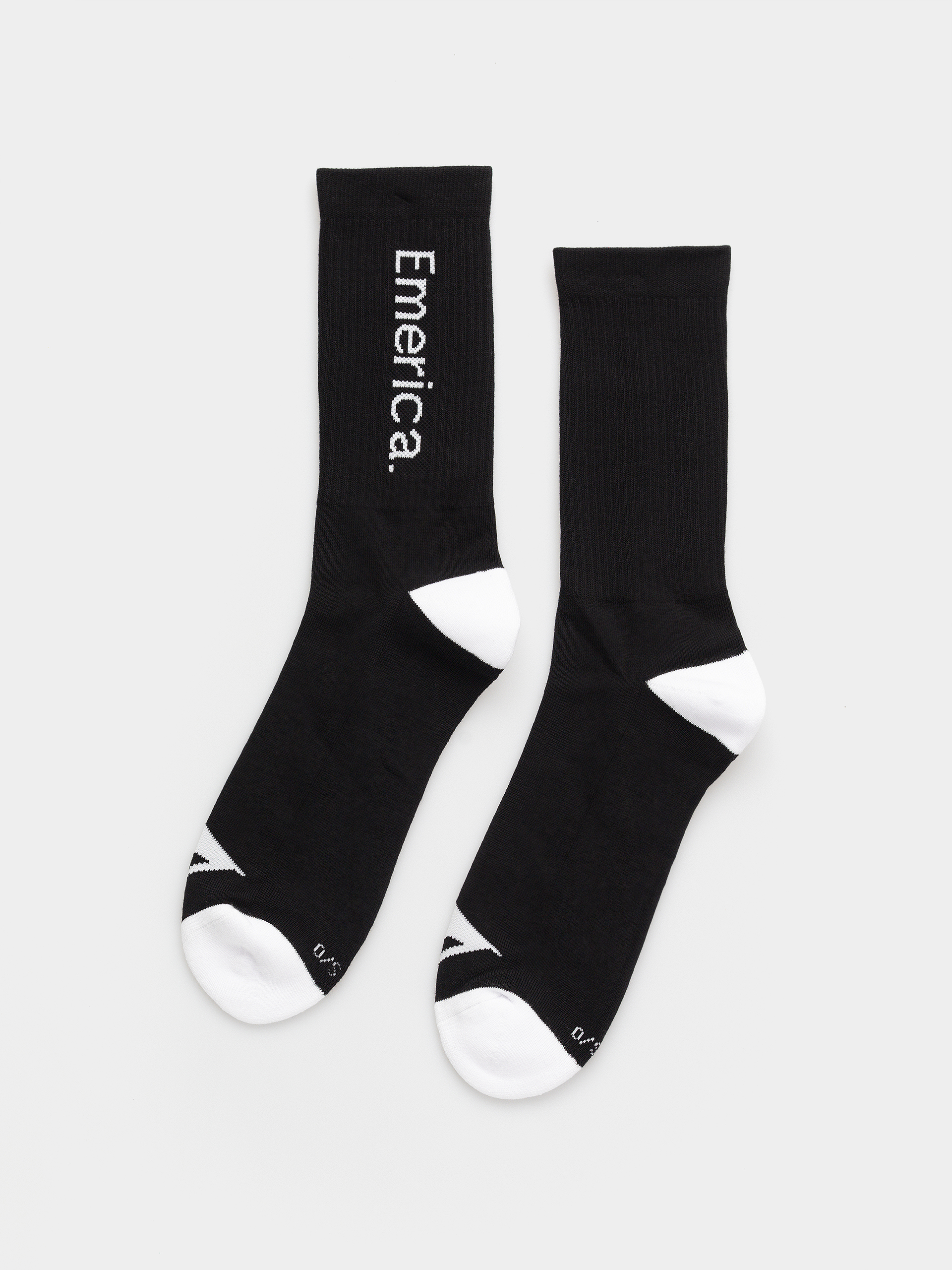 Ponožky Emerica Pure Crew (black/white)