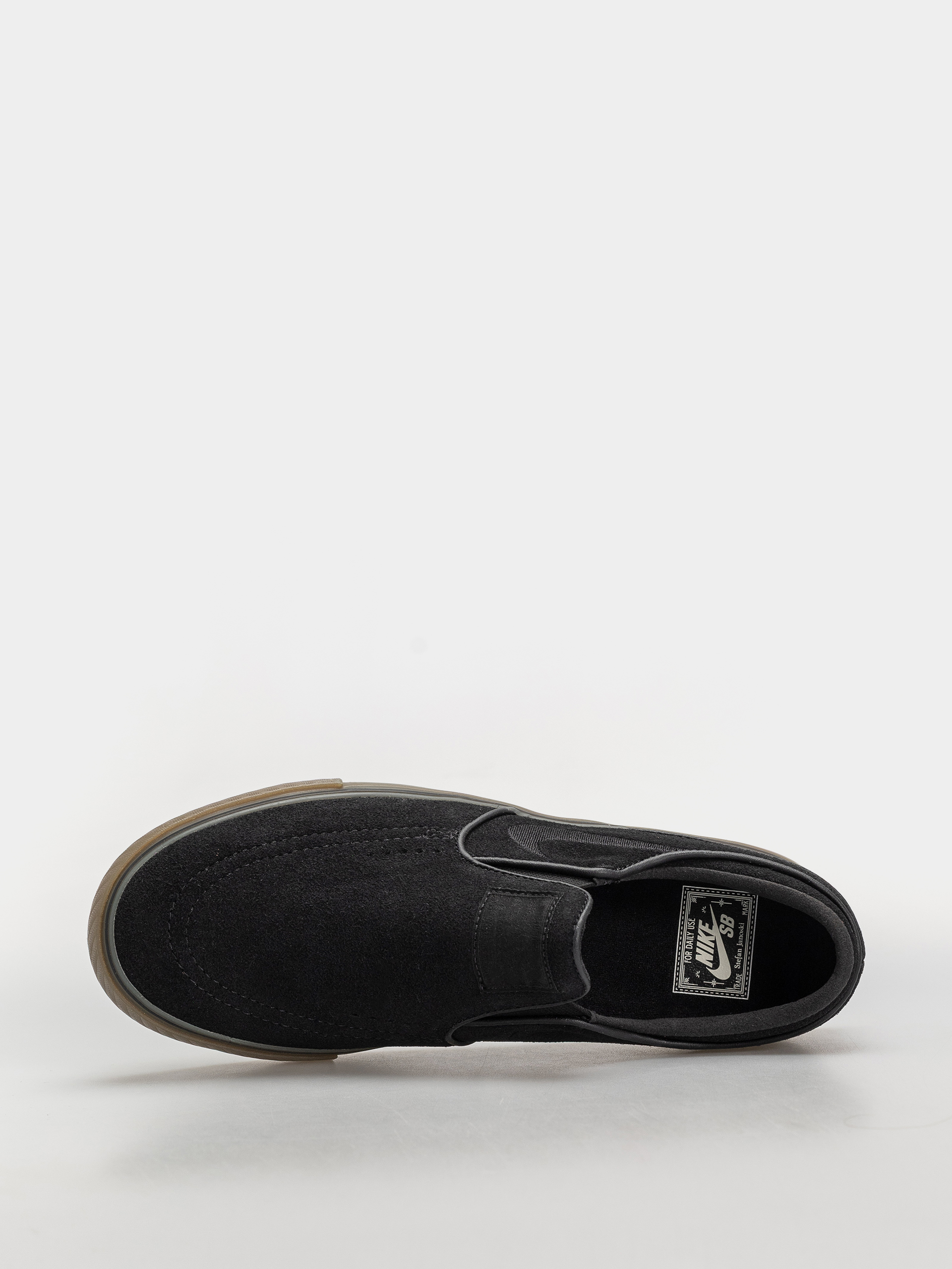 Topánky Nike SB Janoski+ Slip (black/black black gum light brown)