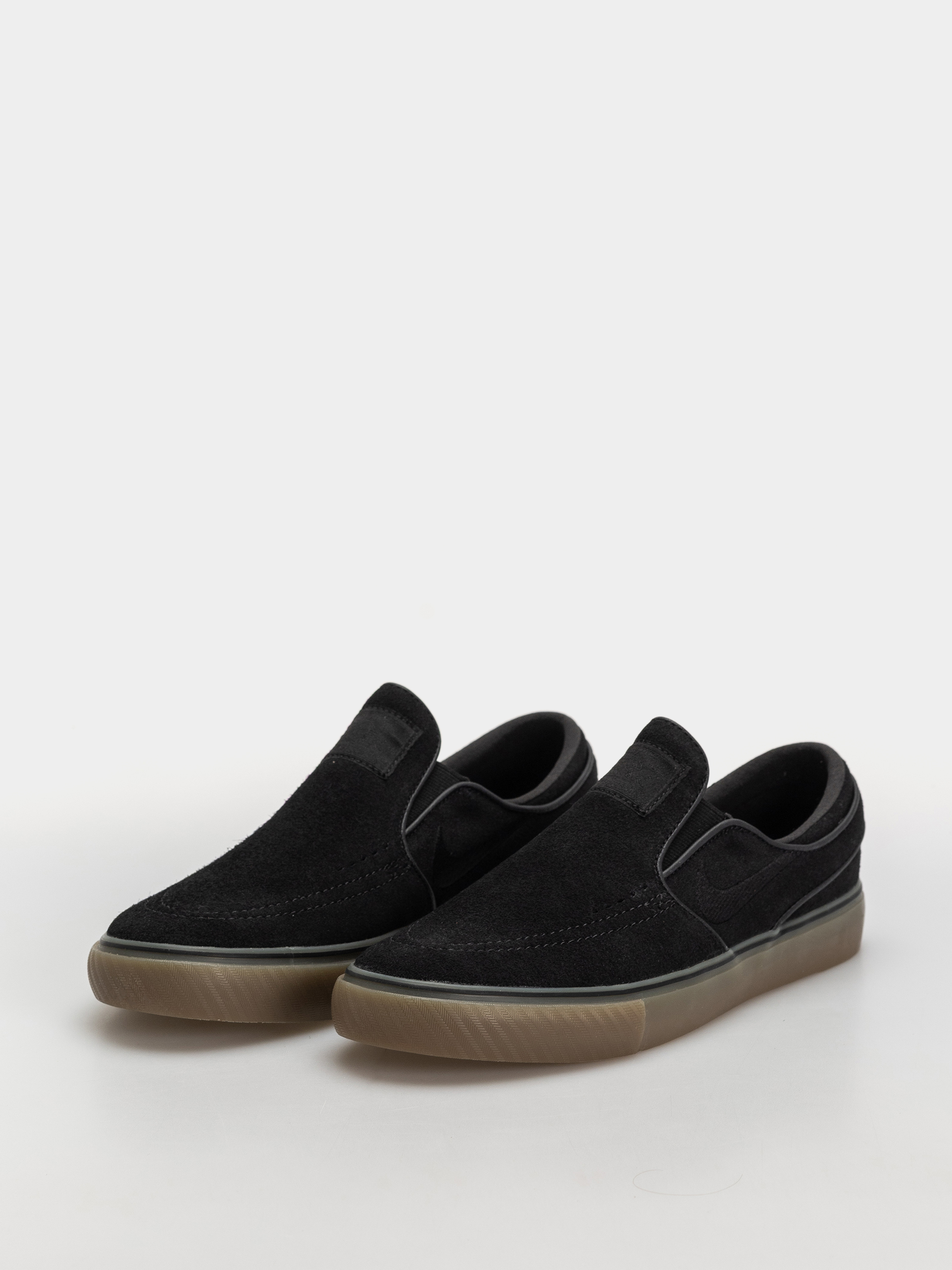 Topánky Nike SB Janoski+ Slip (black/black black gum light brown)
