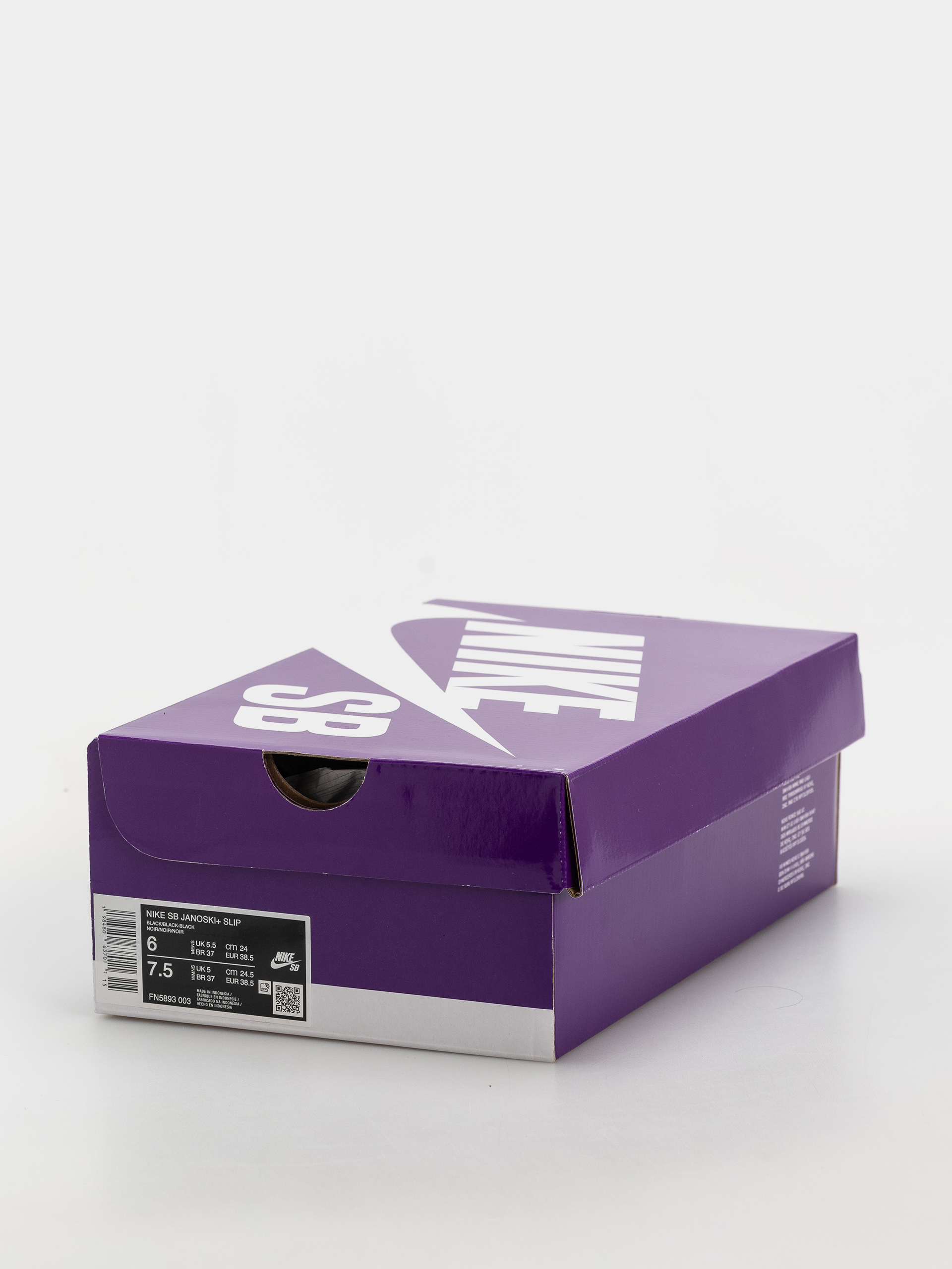 Topánky Nike SB Janoski+ Slip (black/black black gum light brown)