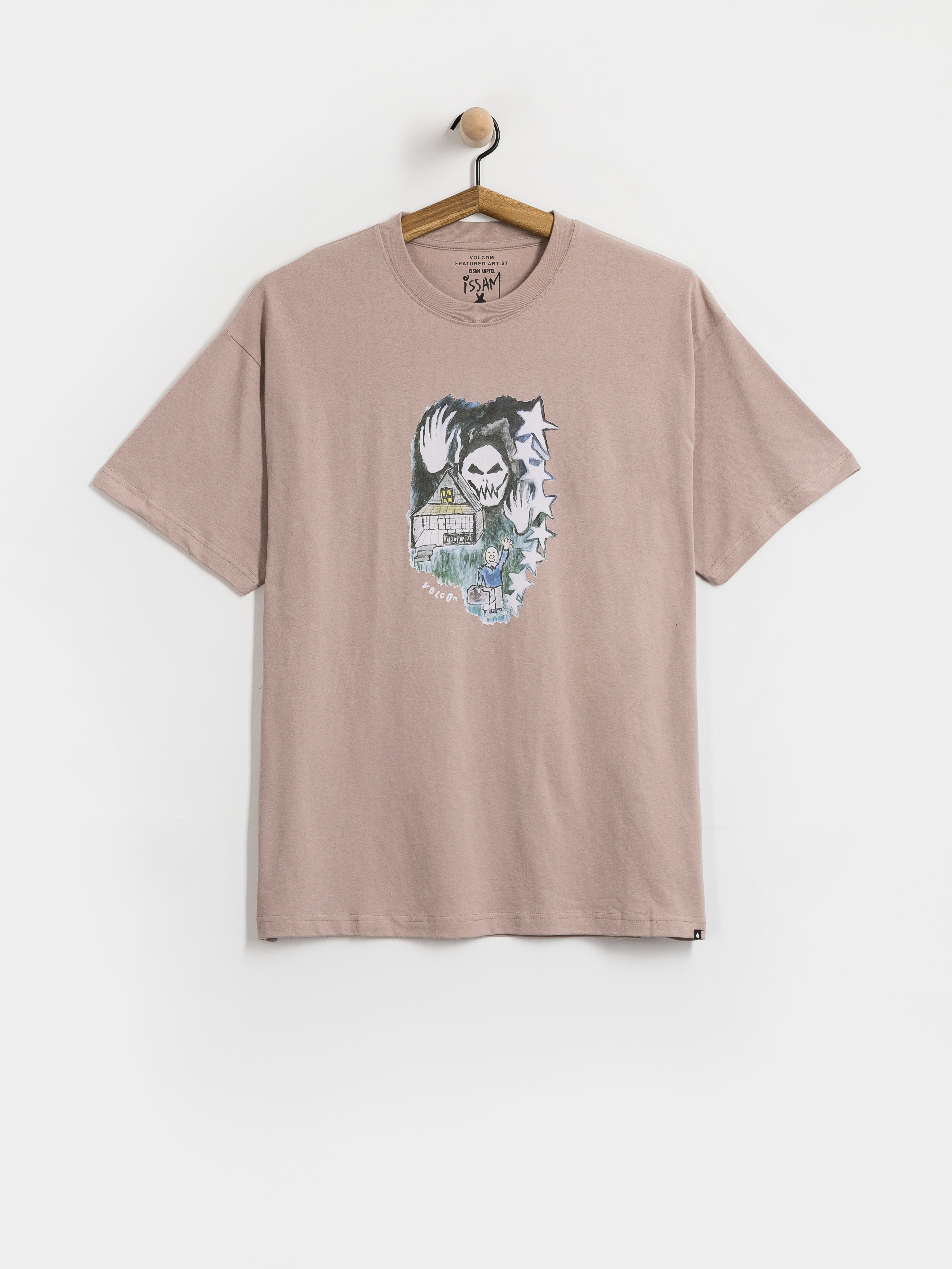 Tričko Volcom Fa Issam Auptel Lse (bark brown)