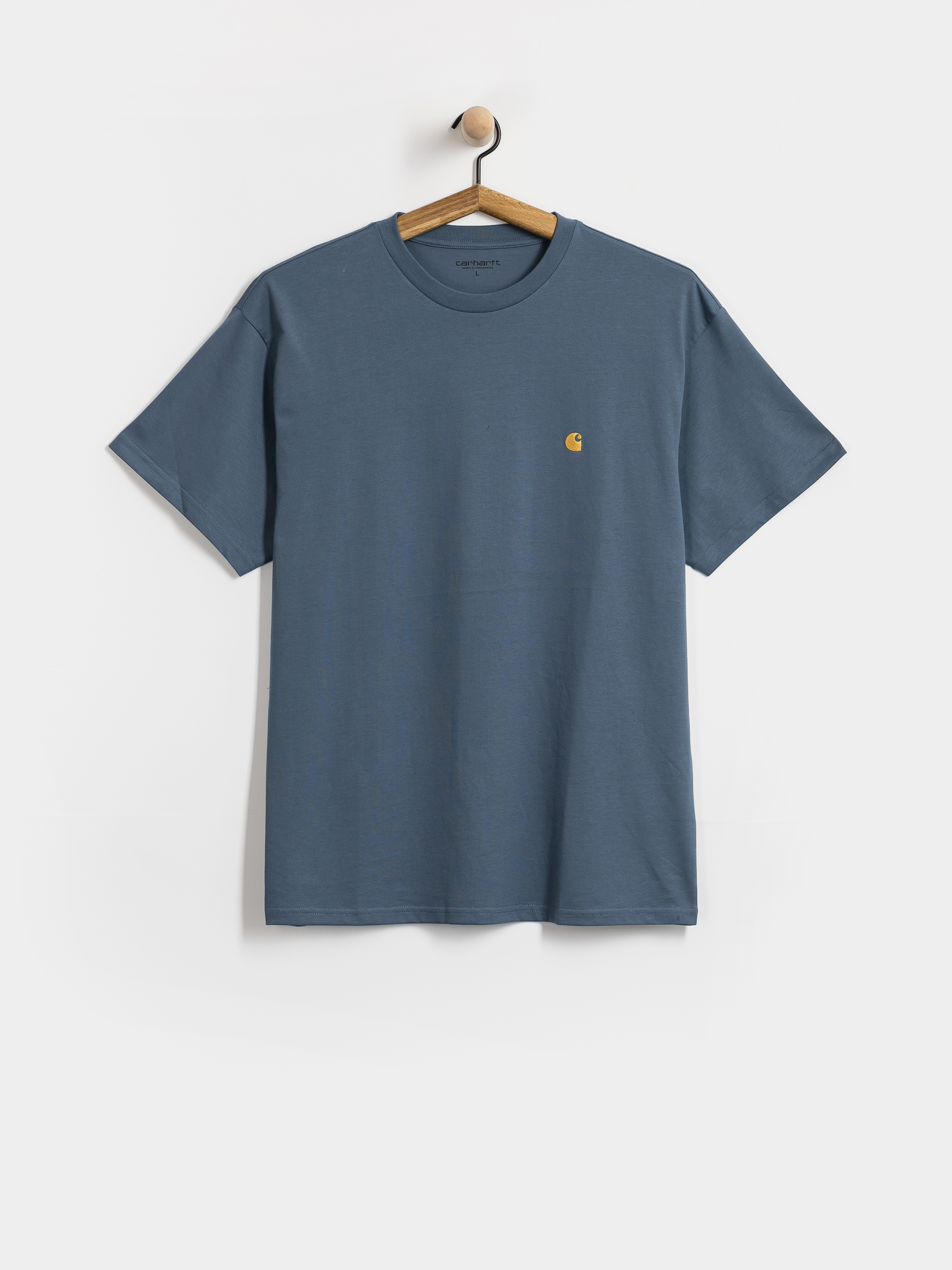Tričko Carhartt WIP Chase (icesheet/gold)