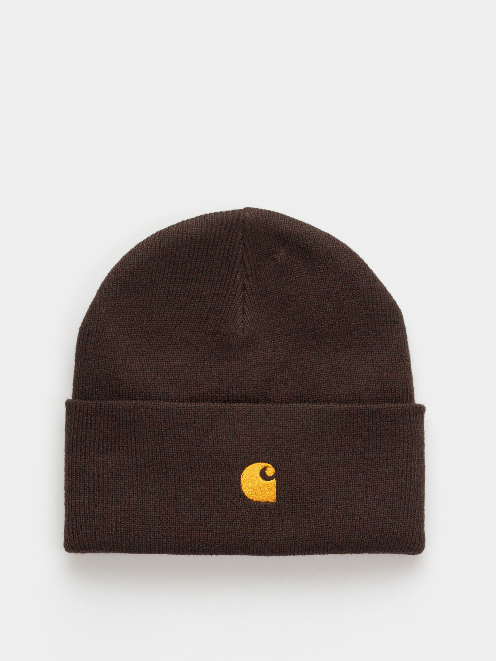 Čiapka Carhartt WIP Chase (palisander/gold)