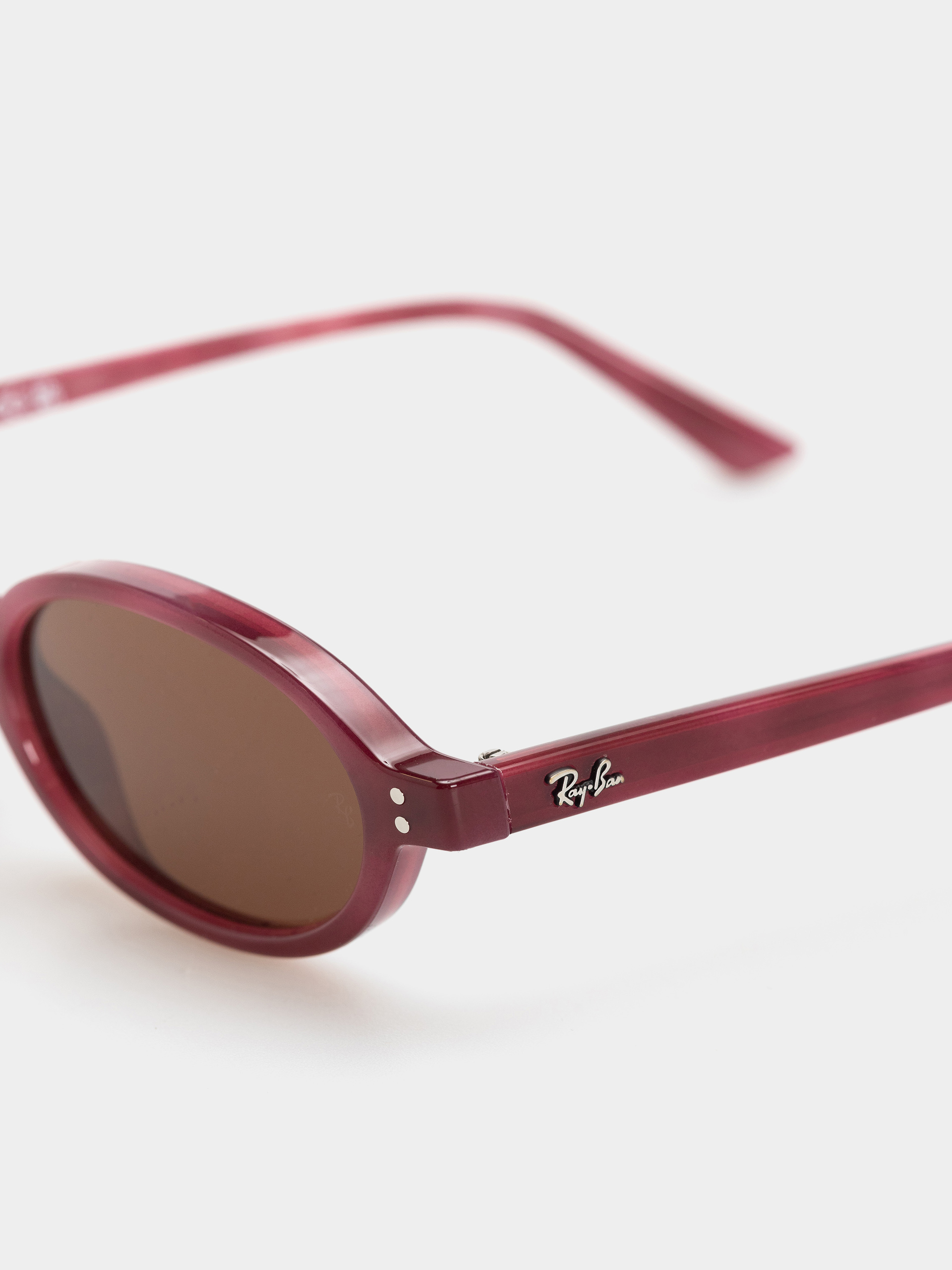 Slnečné okuliare Ray-Ban Khal (polerowany purple hawana/ciemnobrown)
