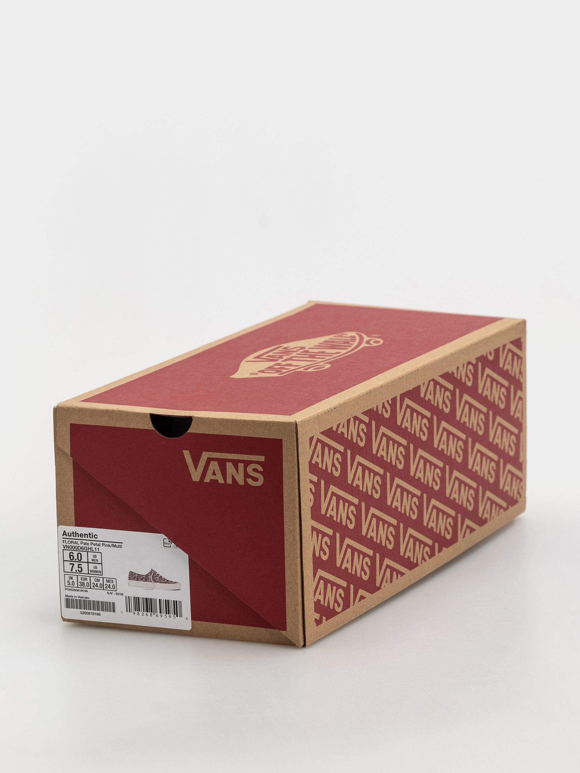 Topánky Vans Authentic (pale petal pink)