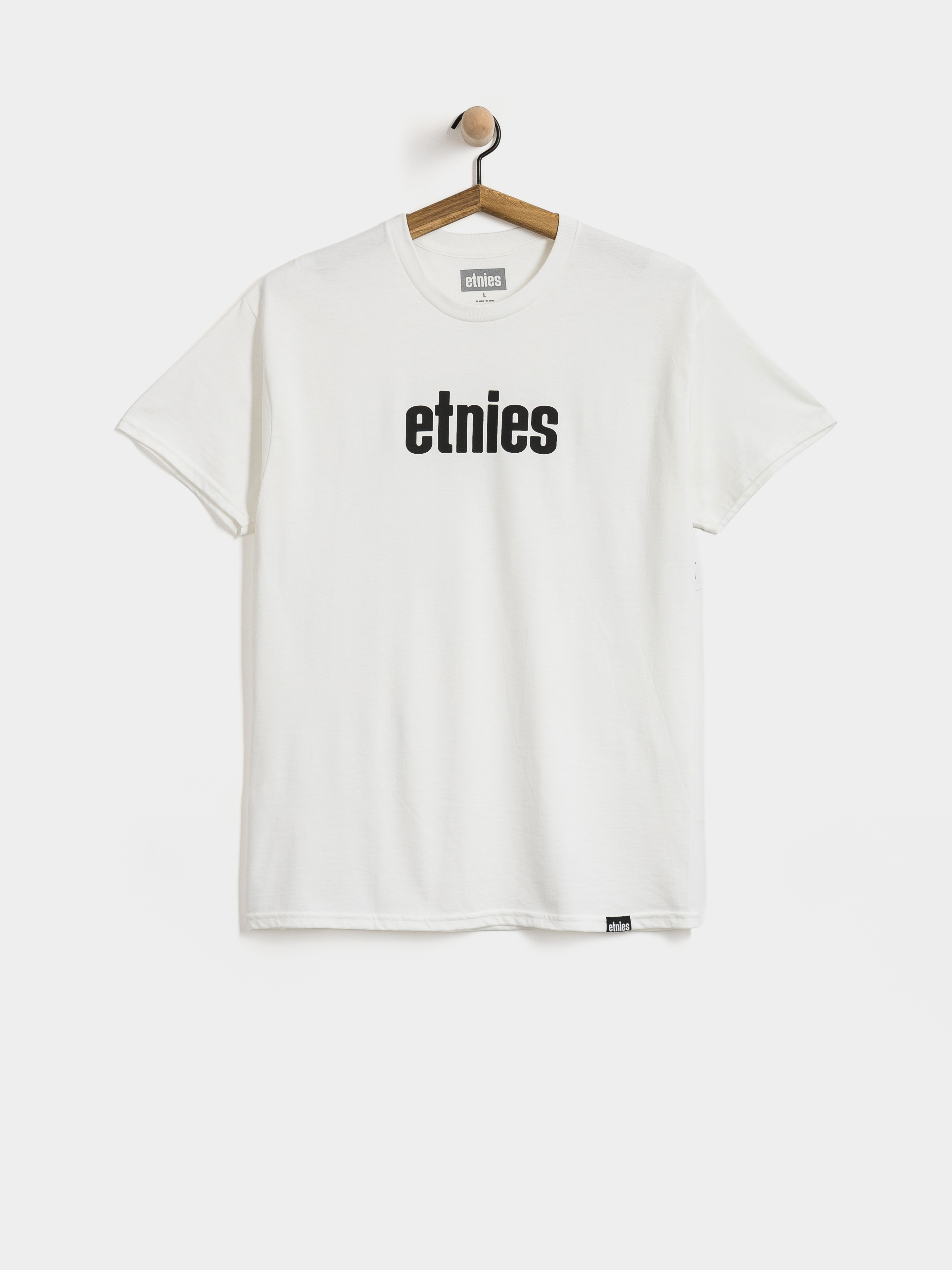 Tričko Etnies Wordmark (white)