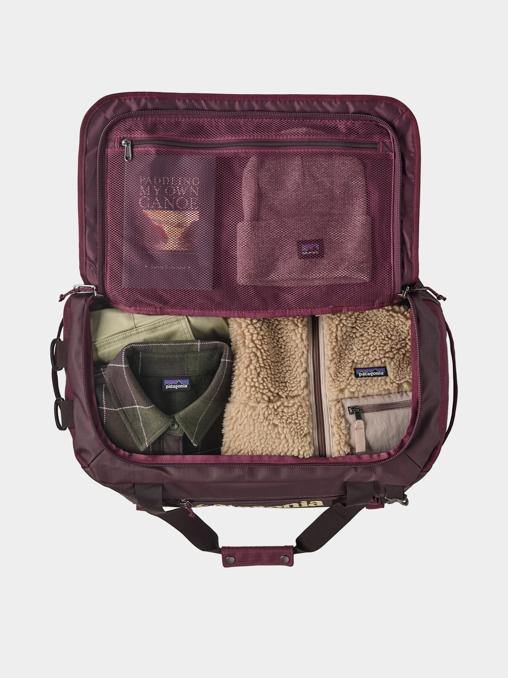 Taška Patagonia Black Hole Duffel 40L (berry fig)