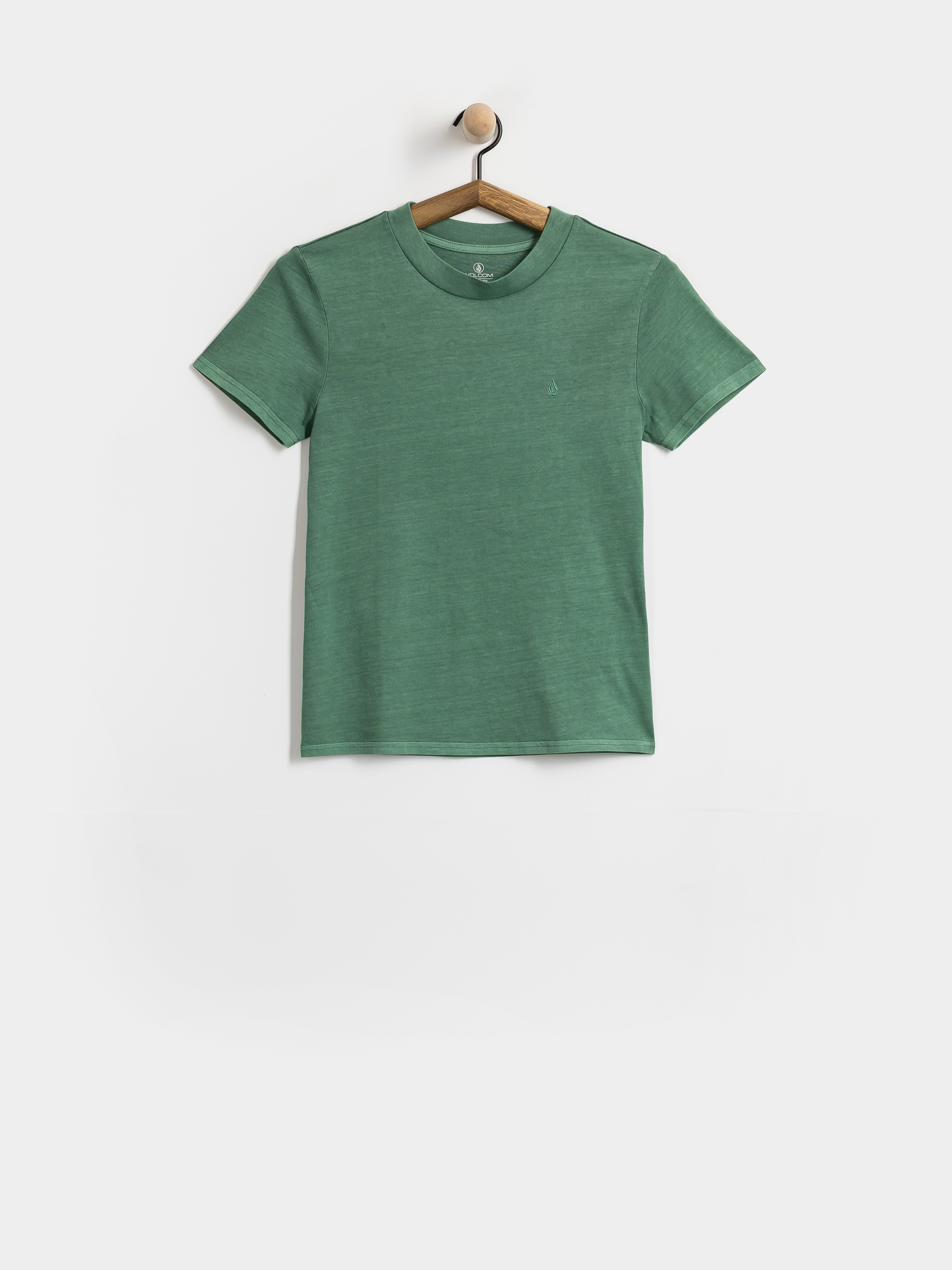 Tričko Volcom Solid Stone Emb Wmn (evergreen)