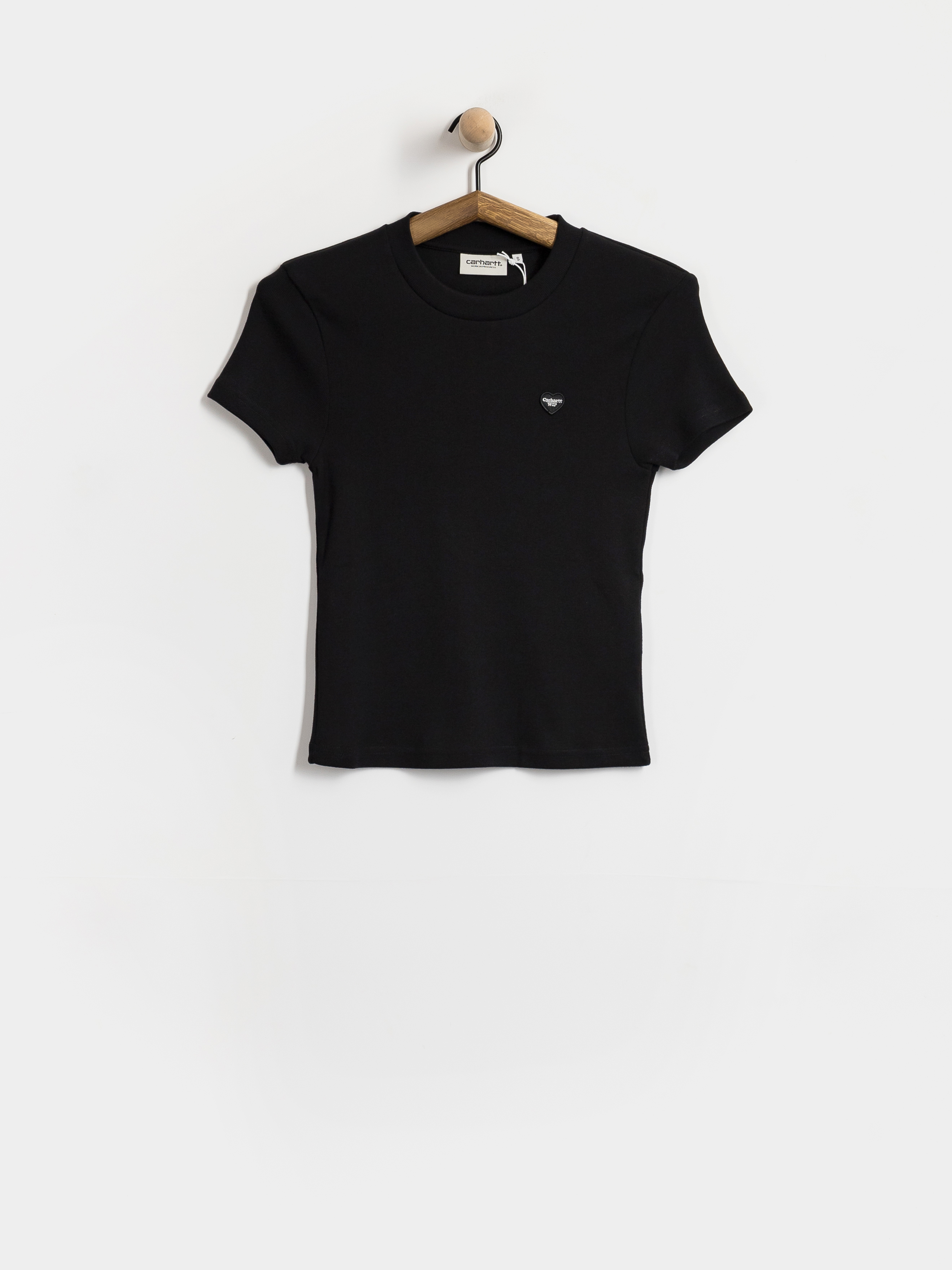 Tričko Carhartt WIP Small Heart Patch Wmn (black/black)