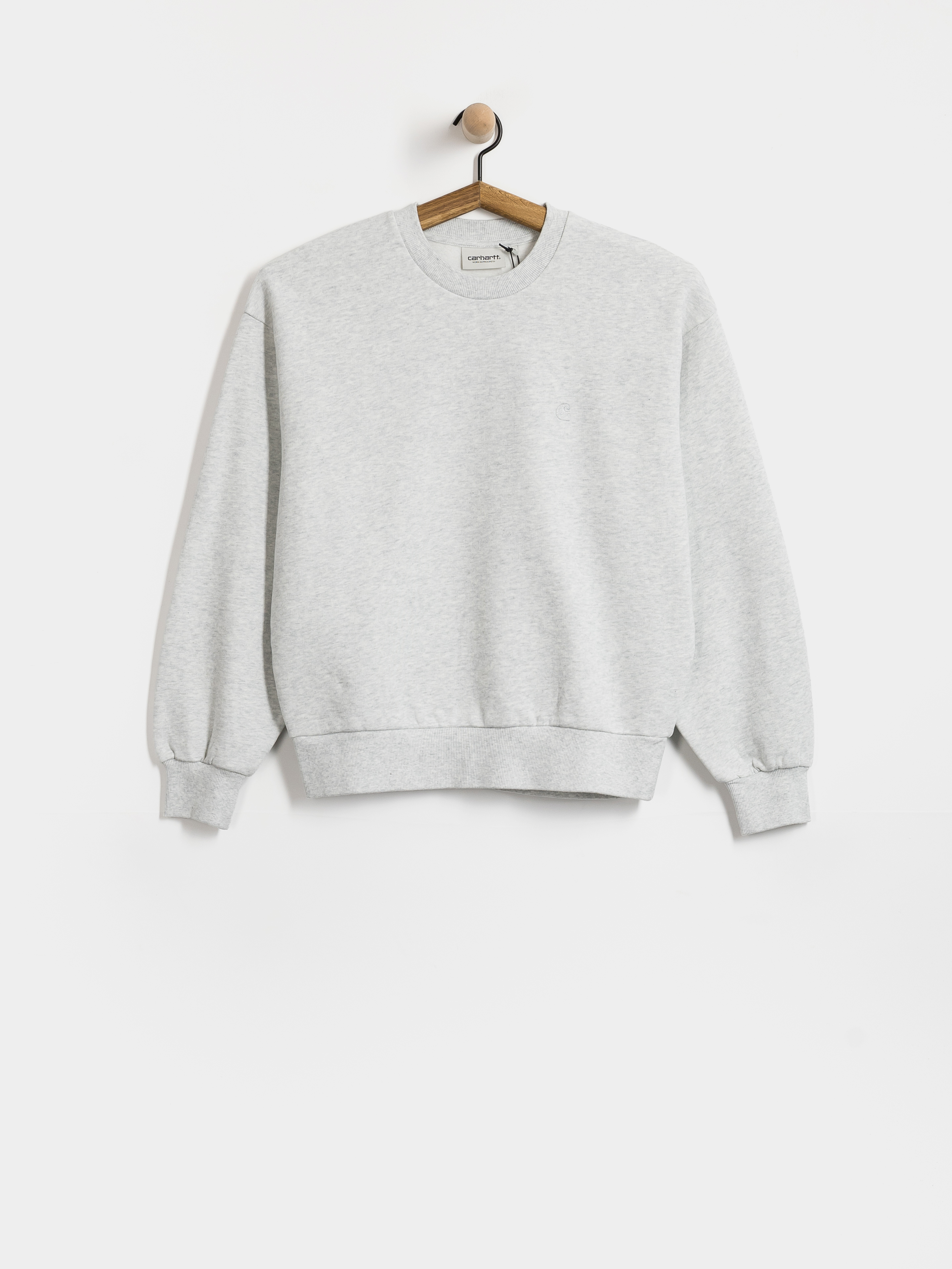 Mikina Carhartt WIP Caseys Wmn (ash heather/silver)