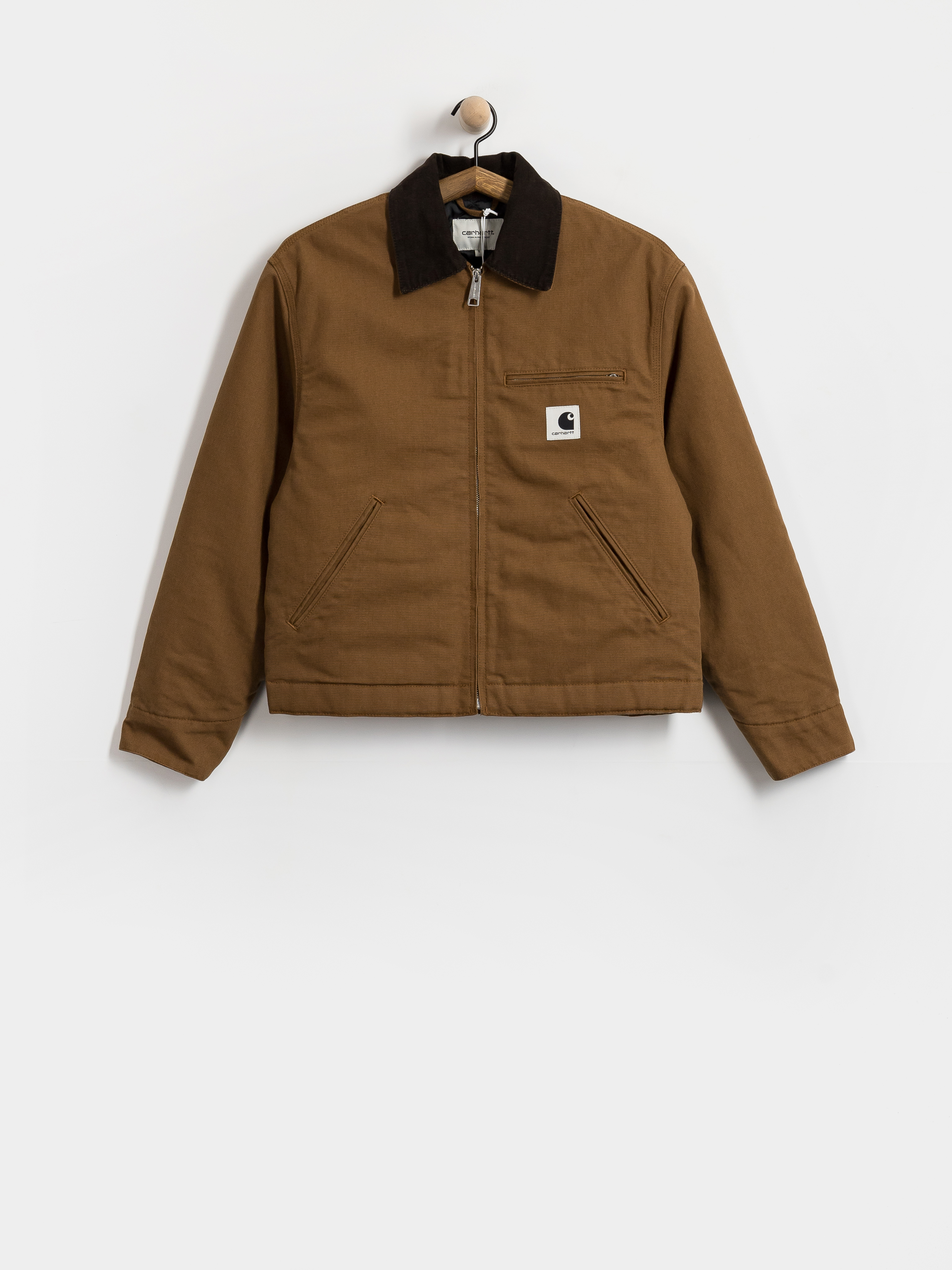 Bunda Carhartt WIP OG Detroit Wmn (wip h brown/tobacco/rinsed)