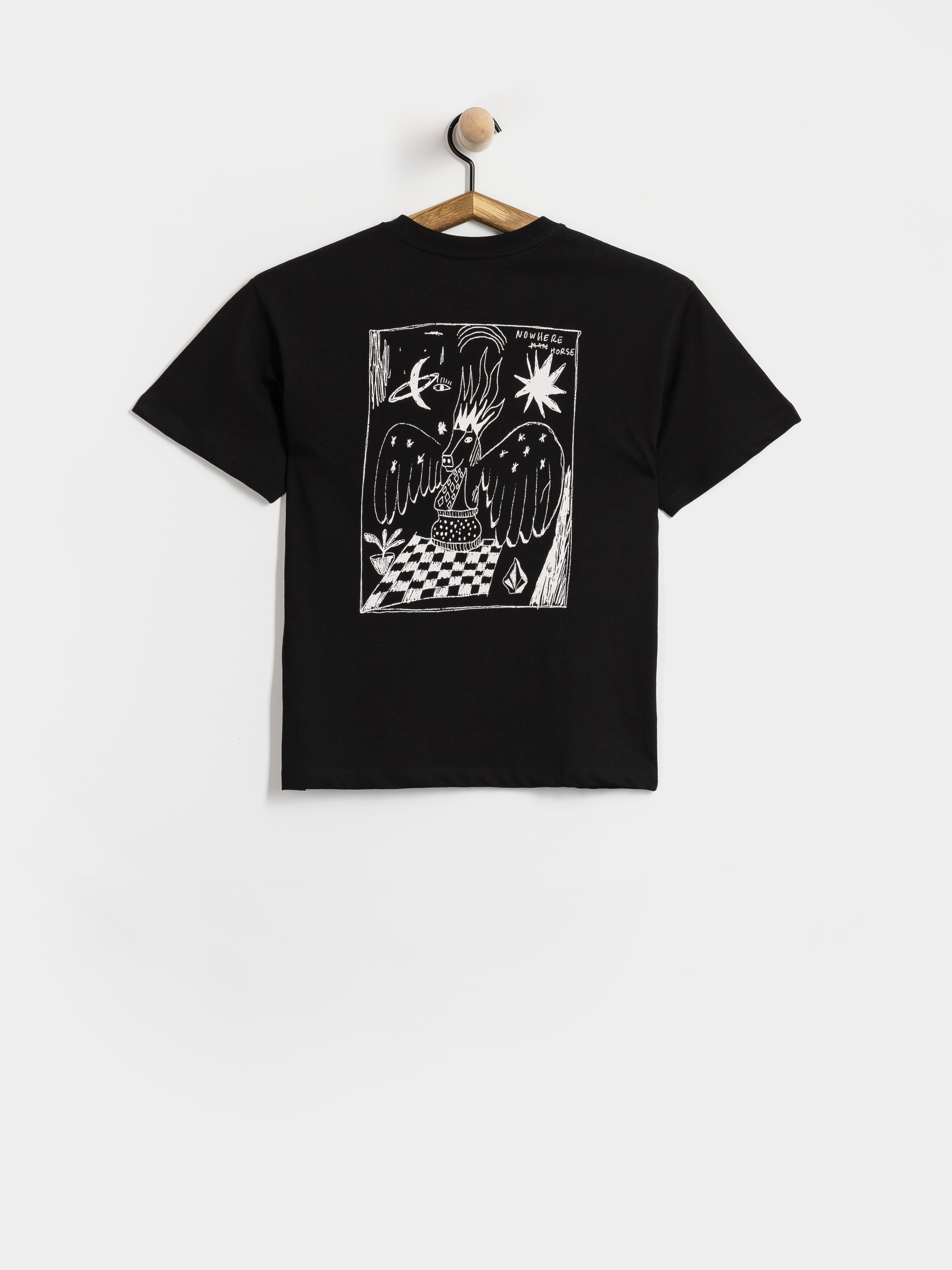 Tričko Volcom Nowhere Bsc JR (black)