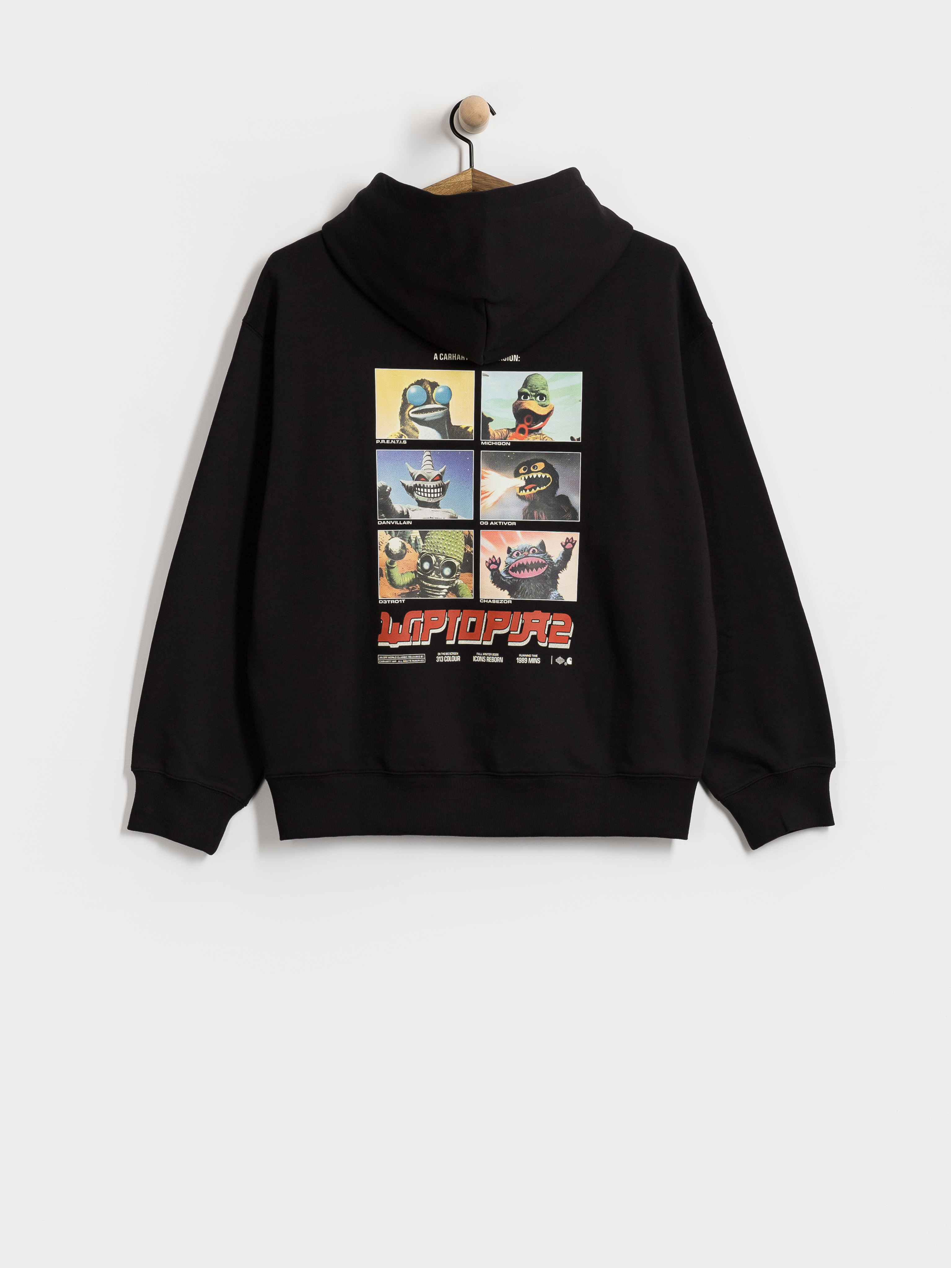 Mikina s kapucňou Carhartt WIP Wiptopia II HD (black)