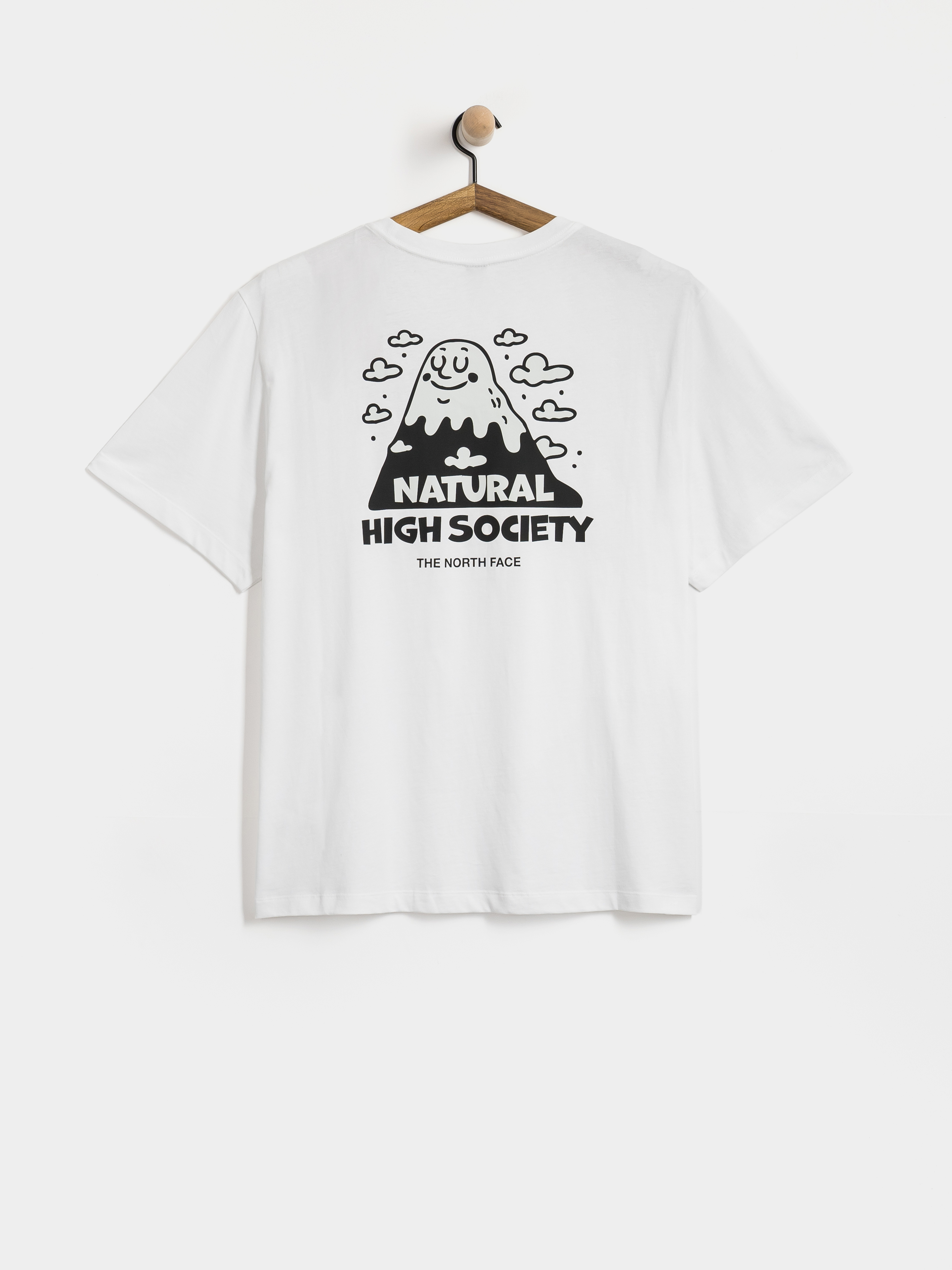 Tričko The North Face Nat High Society Relaxed (tnf white)