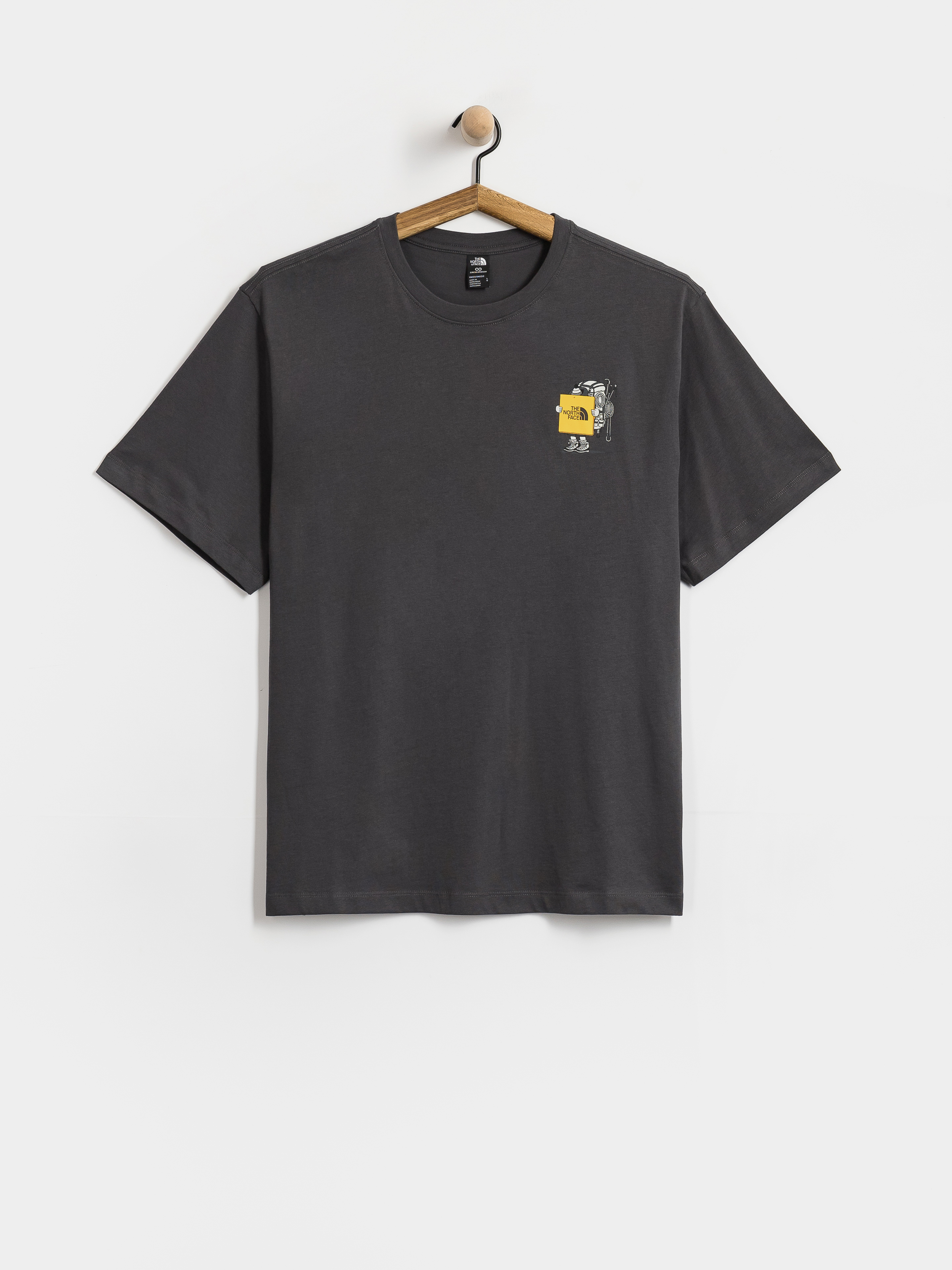 Tričko The North Face Gear Up Get Out Relaxed (anthracite grey)