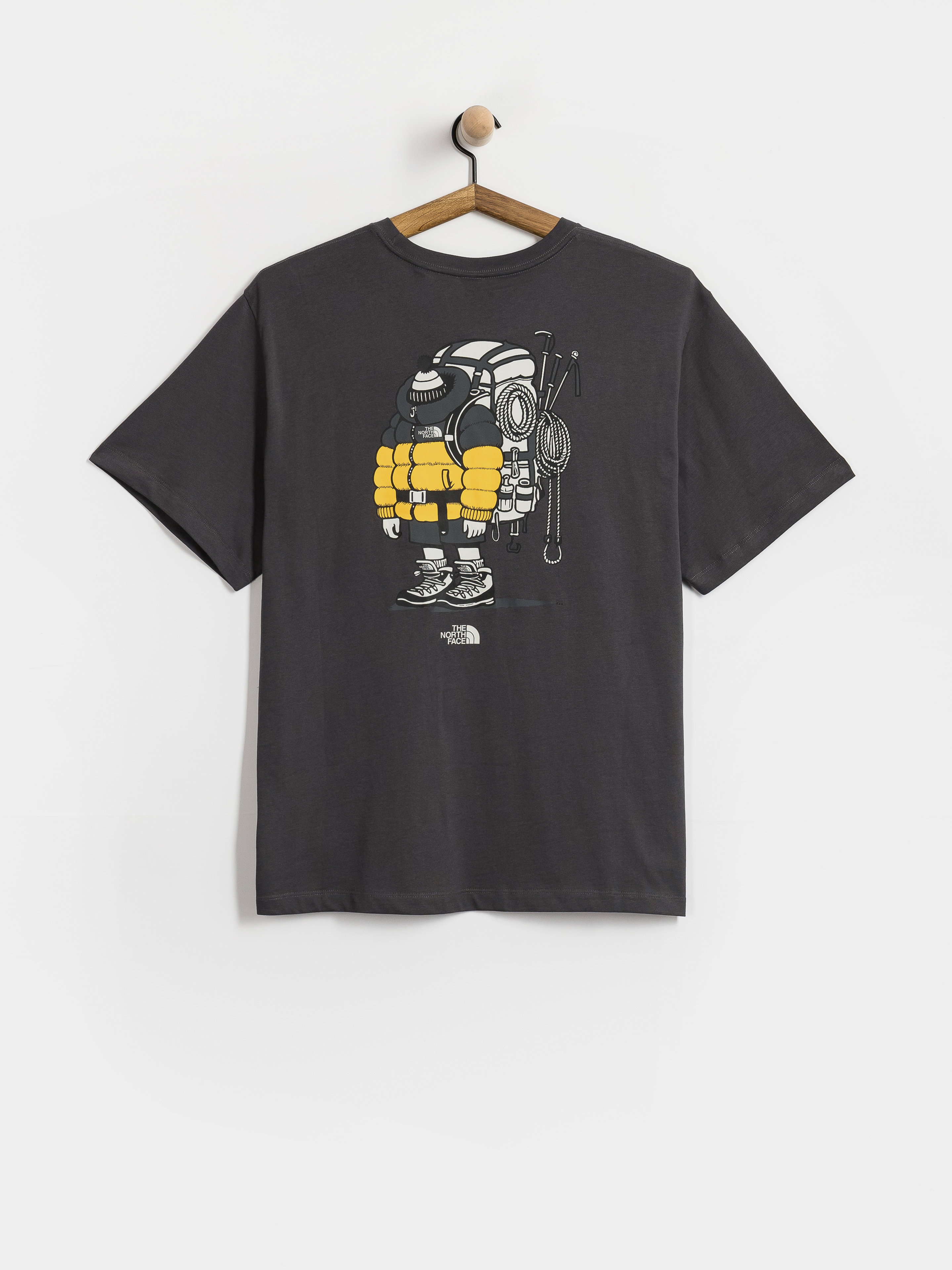 Tričko The North Face Gear Up Get Out Relaxed (anthracite grey)
