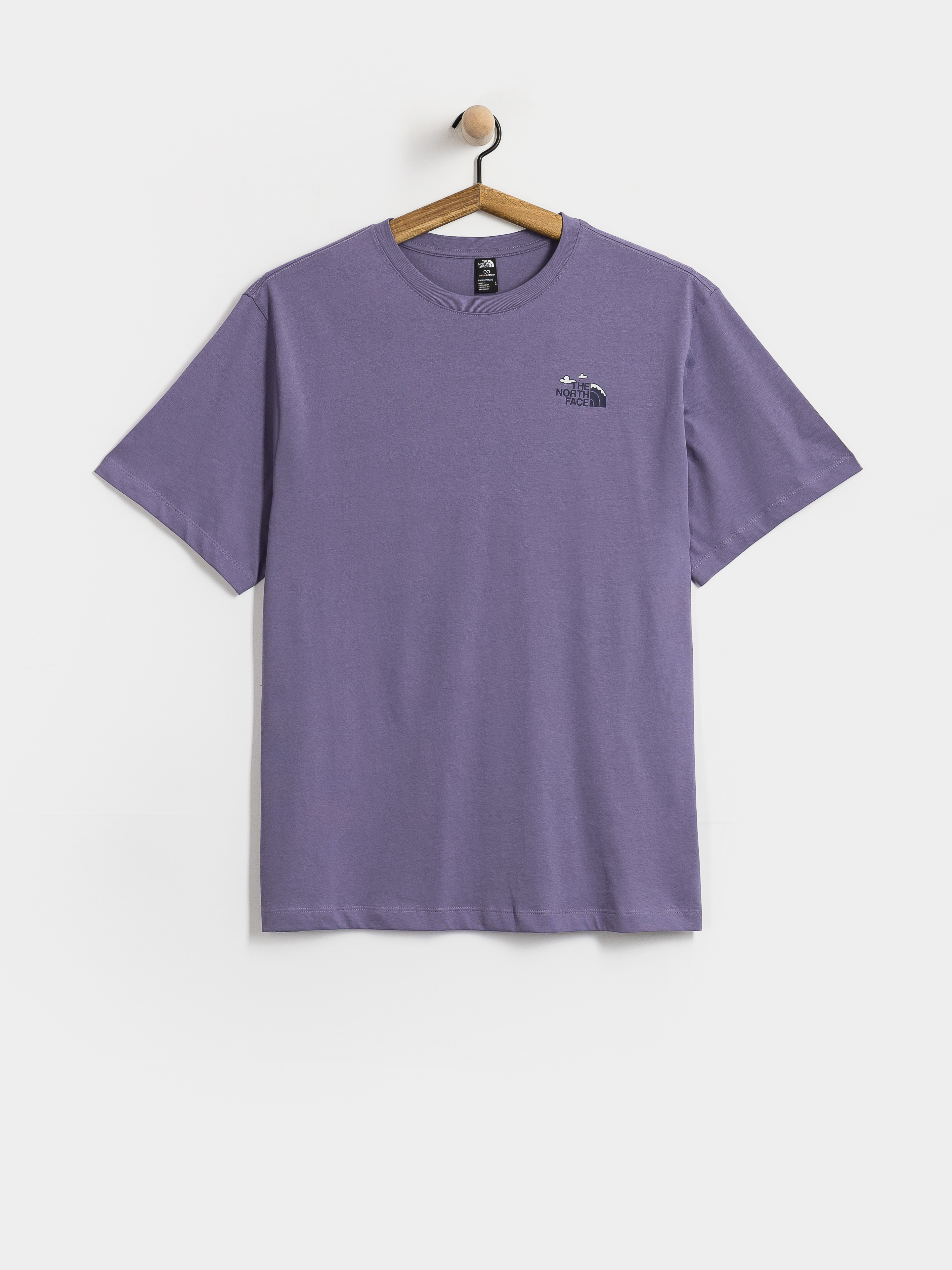 Tričko The North Face Nat High Society Relaxed (grounded plum)