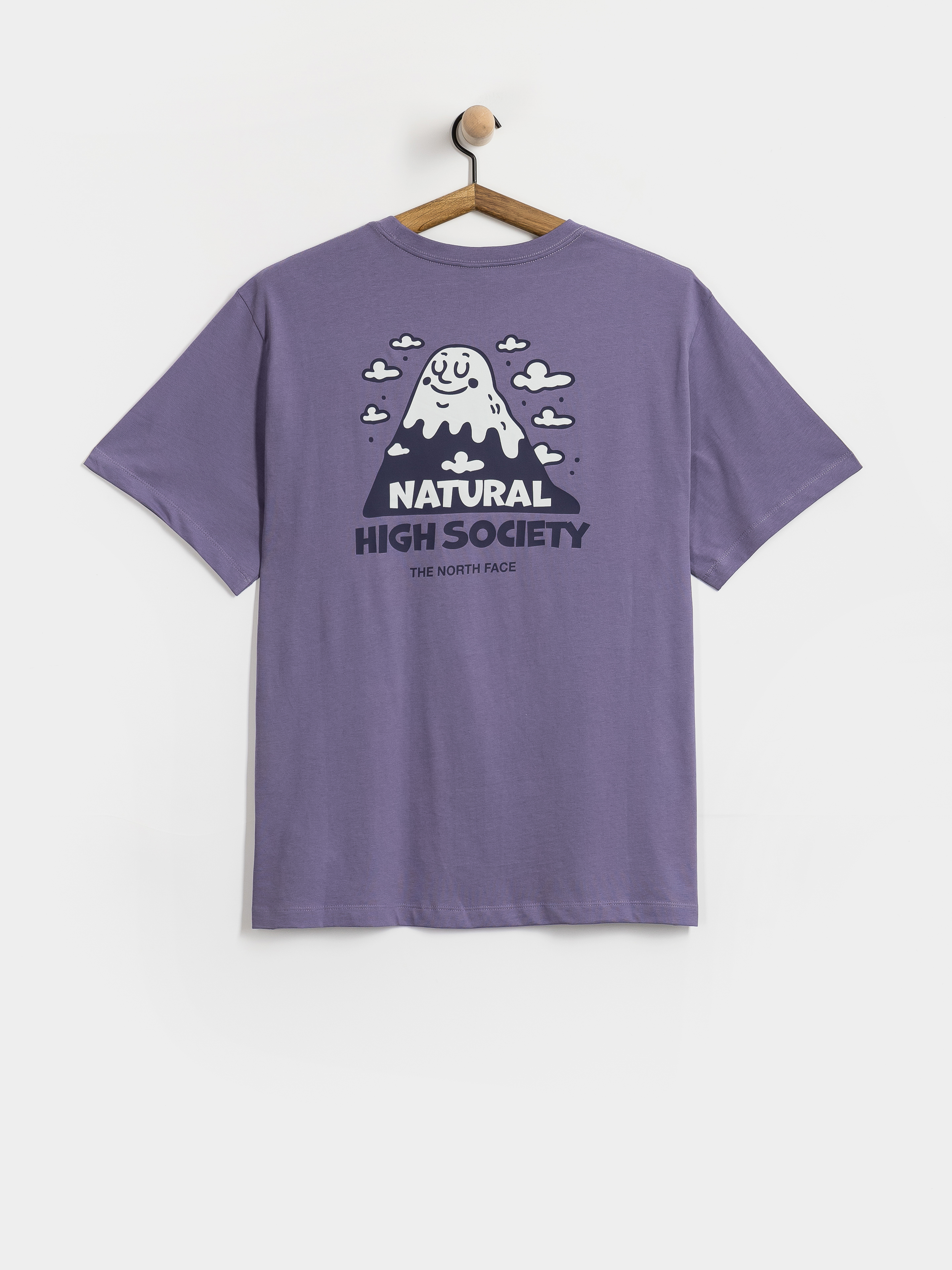 Tričko The North Face Nat High Society Relaxed (grounded plum)