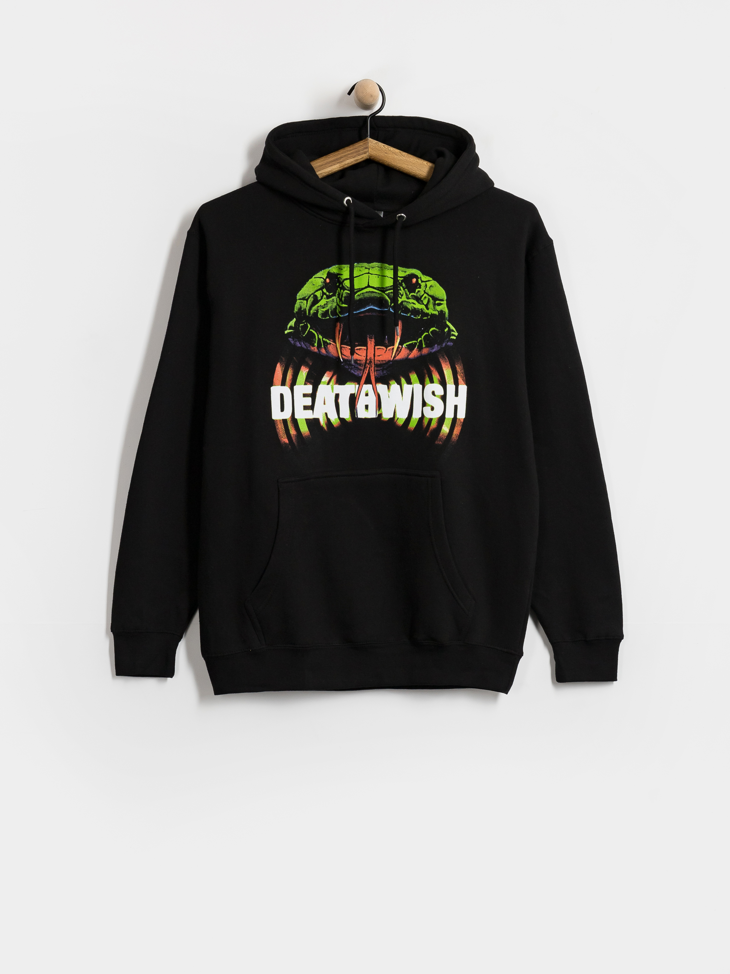 Mikina s kapucňou Deathwish Slither HD (black)