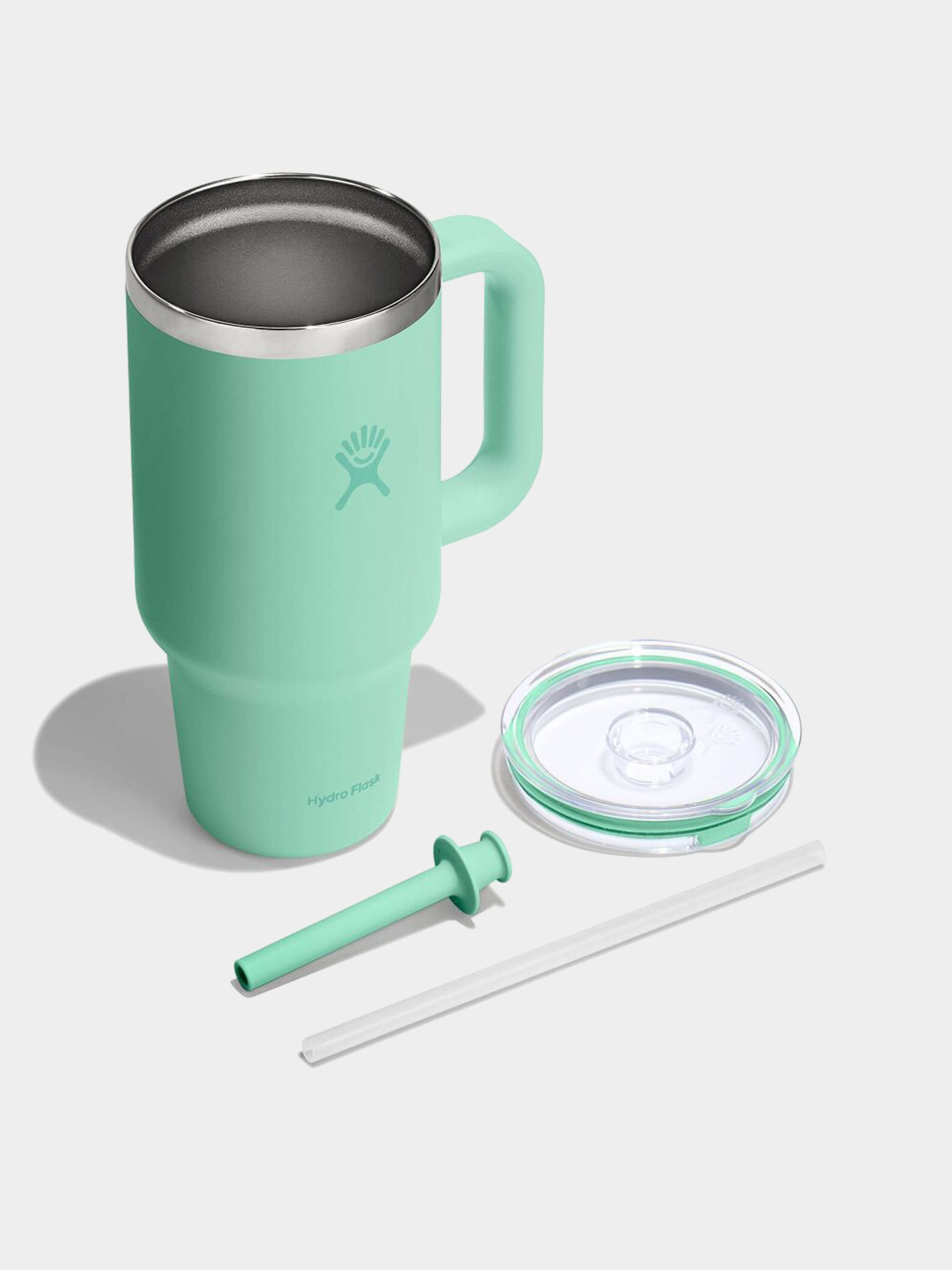 Pohár Hydro Flask Travel Tumbler Clear Lid 946ml (mermaid green)