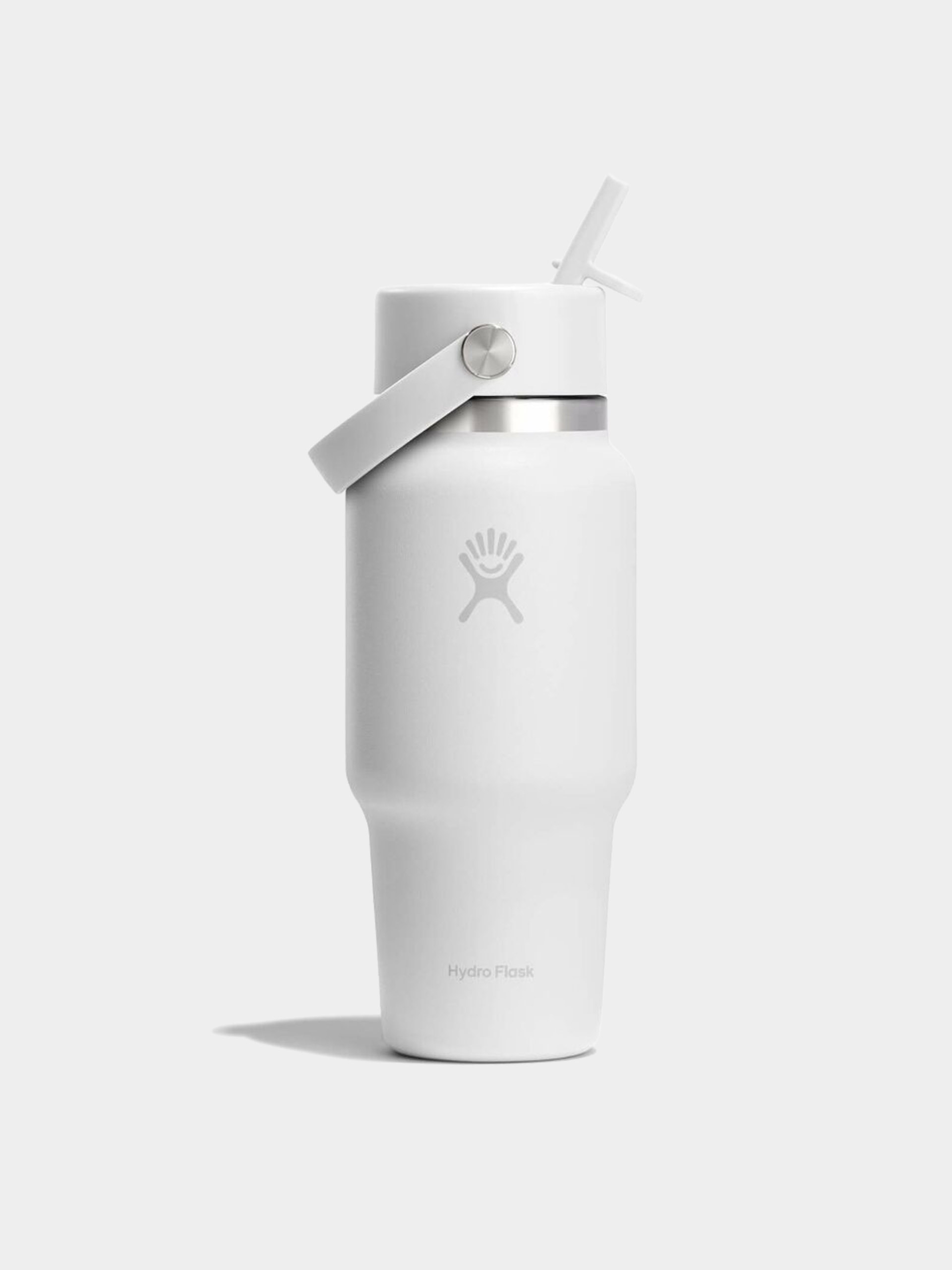 Fľaša Hydro Flask Wide Flex Straw Travel 710ml (white)